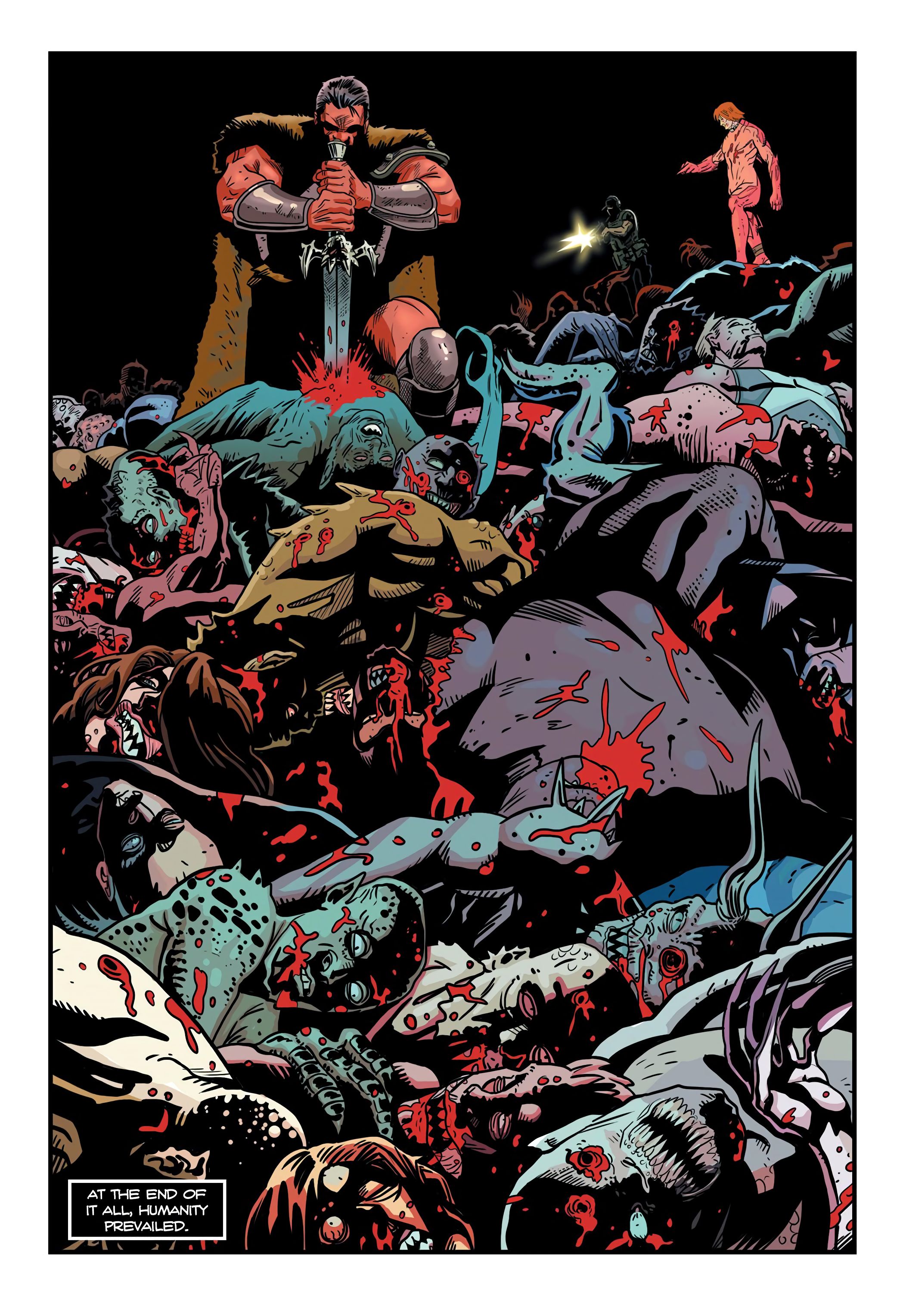Read online Dinosaur Warrior comic -  Issue # TPB - 129