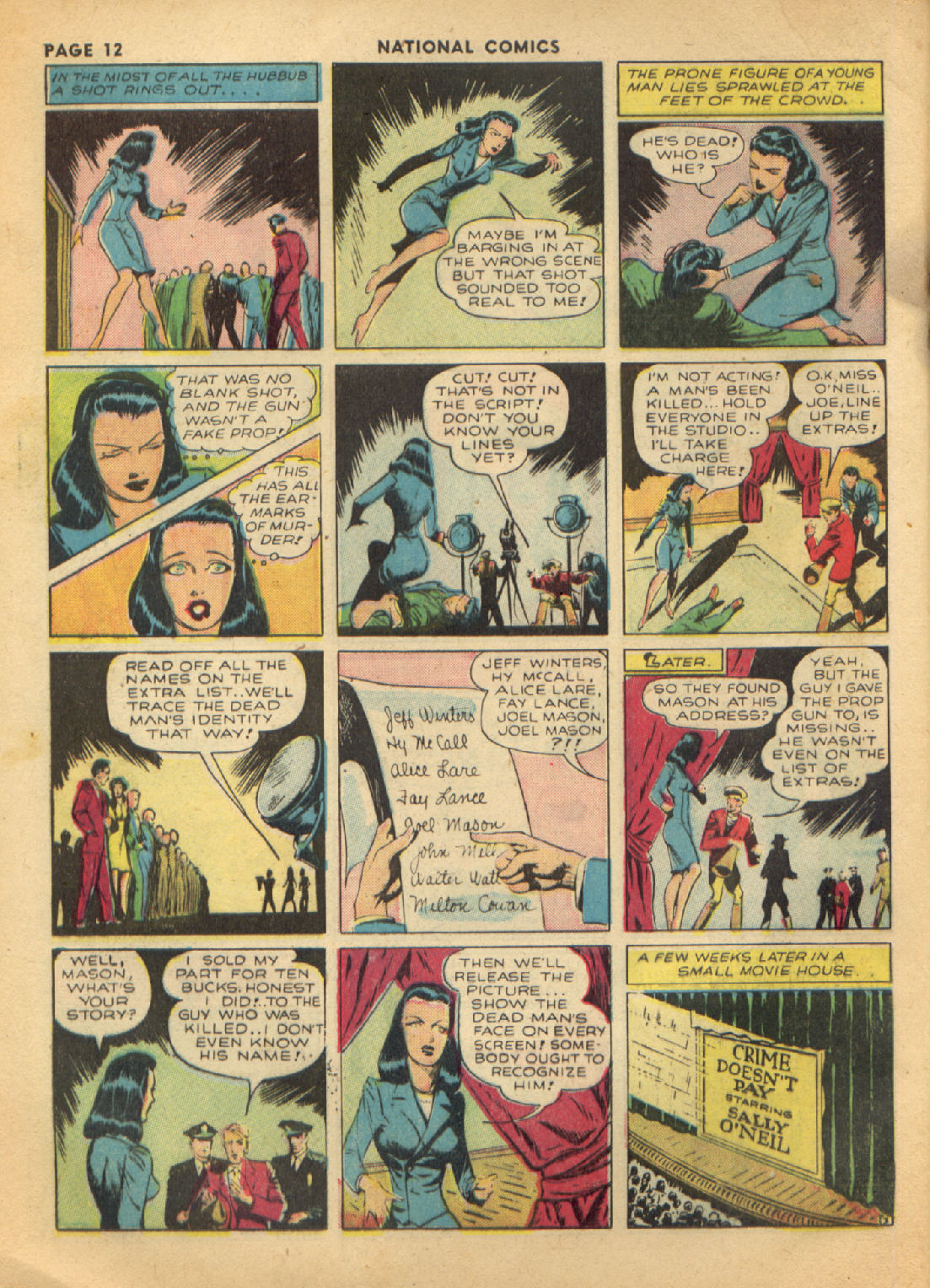 Read online National Comics comic -  Issue #10 - 14