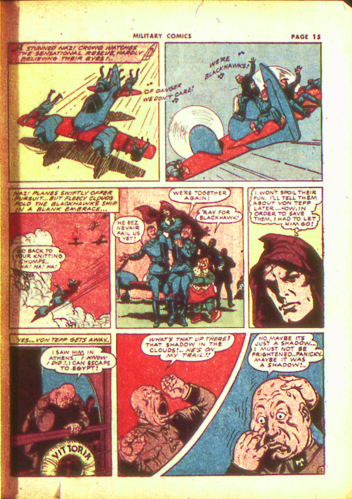 Read online Military Comics comic -  Issue #13 - 17