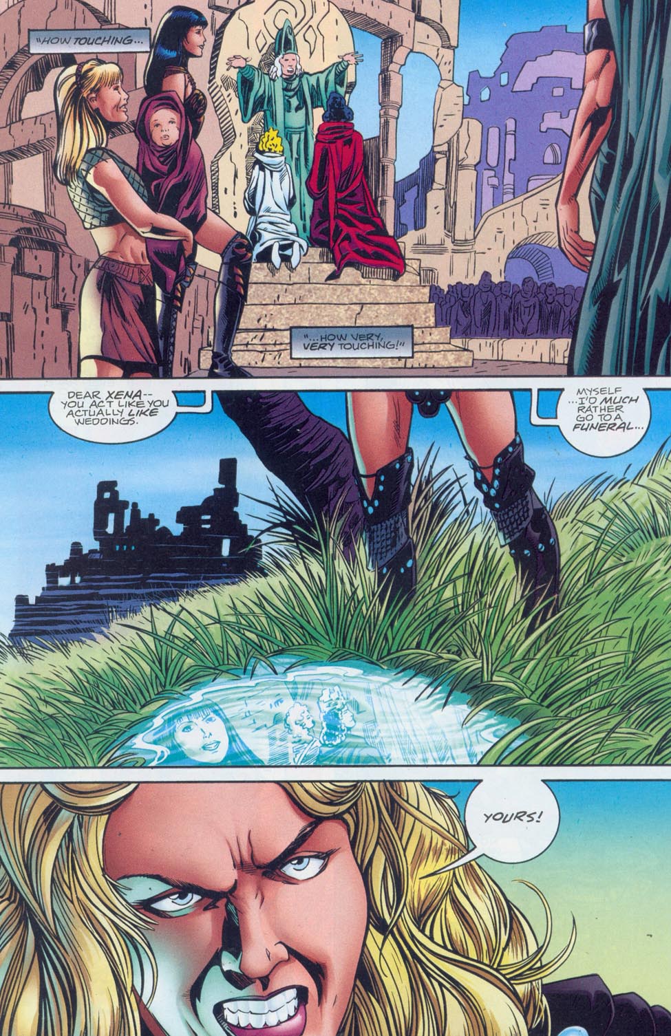 Read online Xena: Warrior Princess vs Callisto comic -  Issue #1 - 13