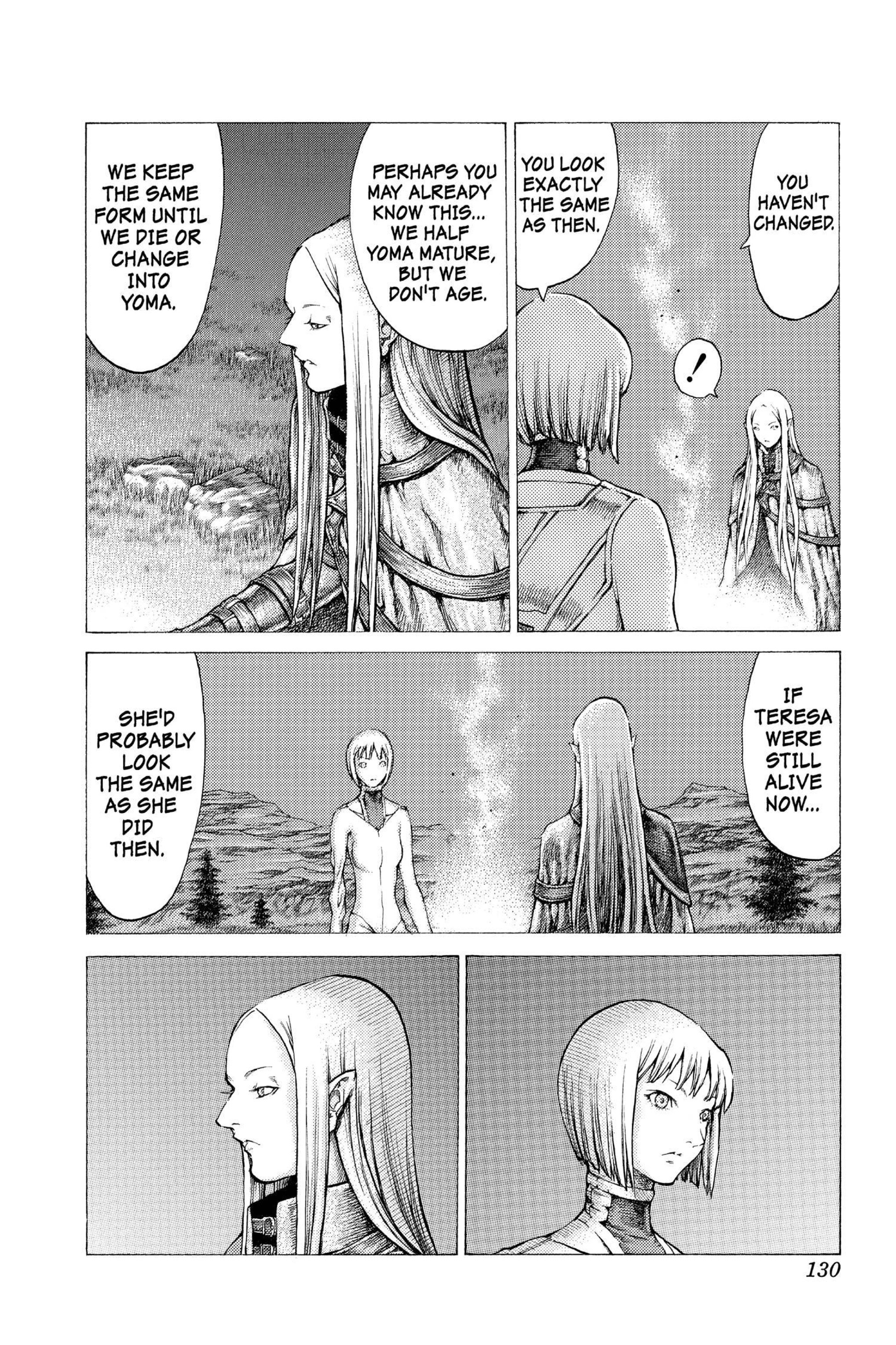 Read online Claymore comic -  Issue #7 - 122