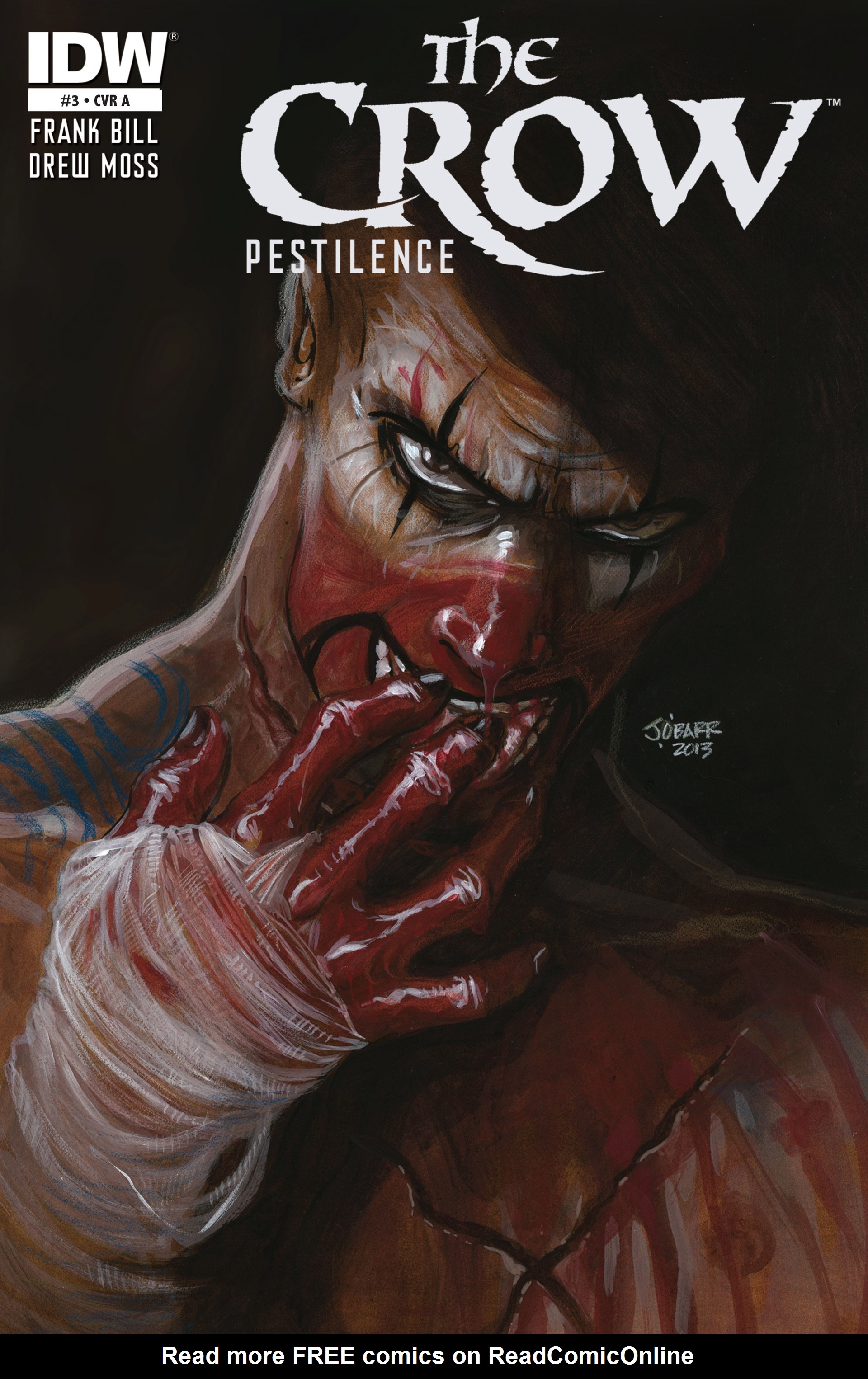 Read online The Crow: Pestilence comic -  Issue #3 - 1