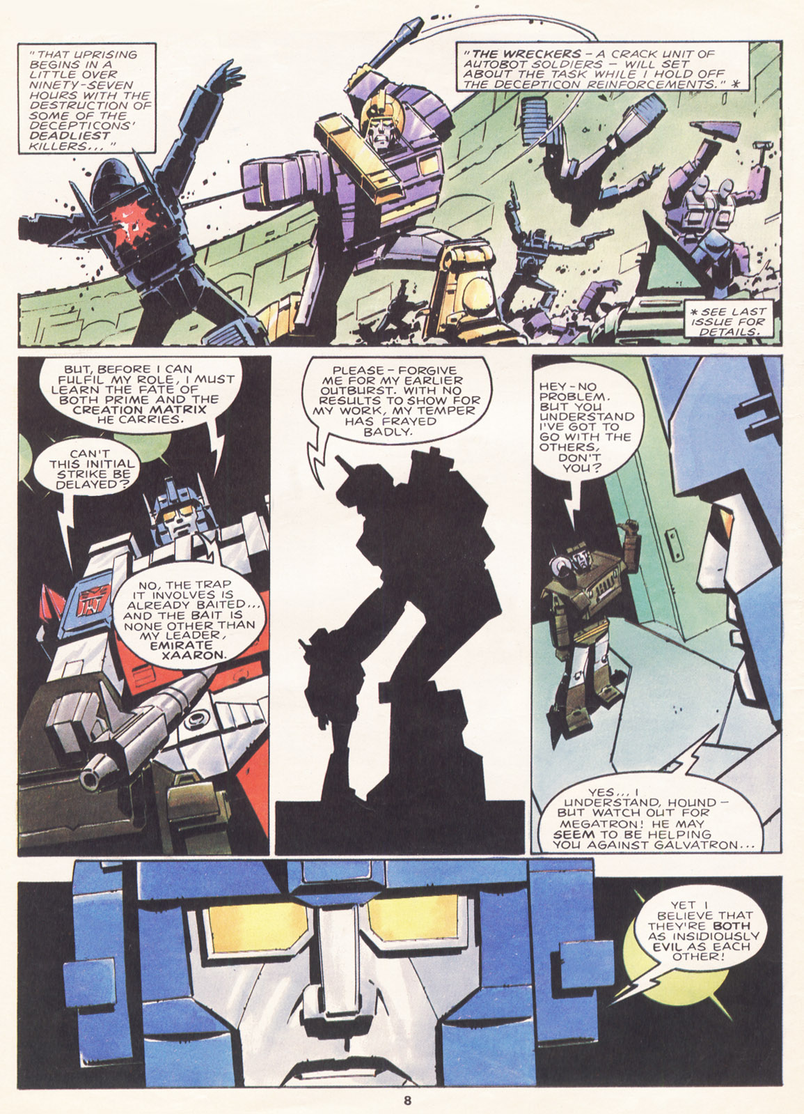 Read online The Transformers (UK) comic -  Issue #83 - 8