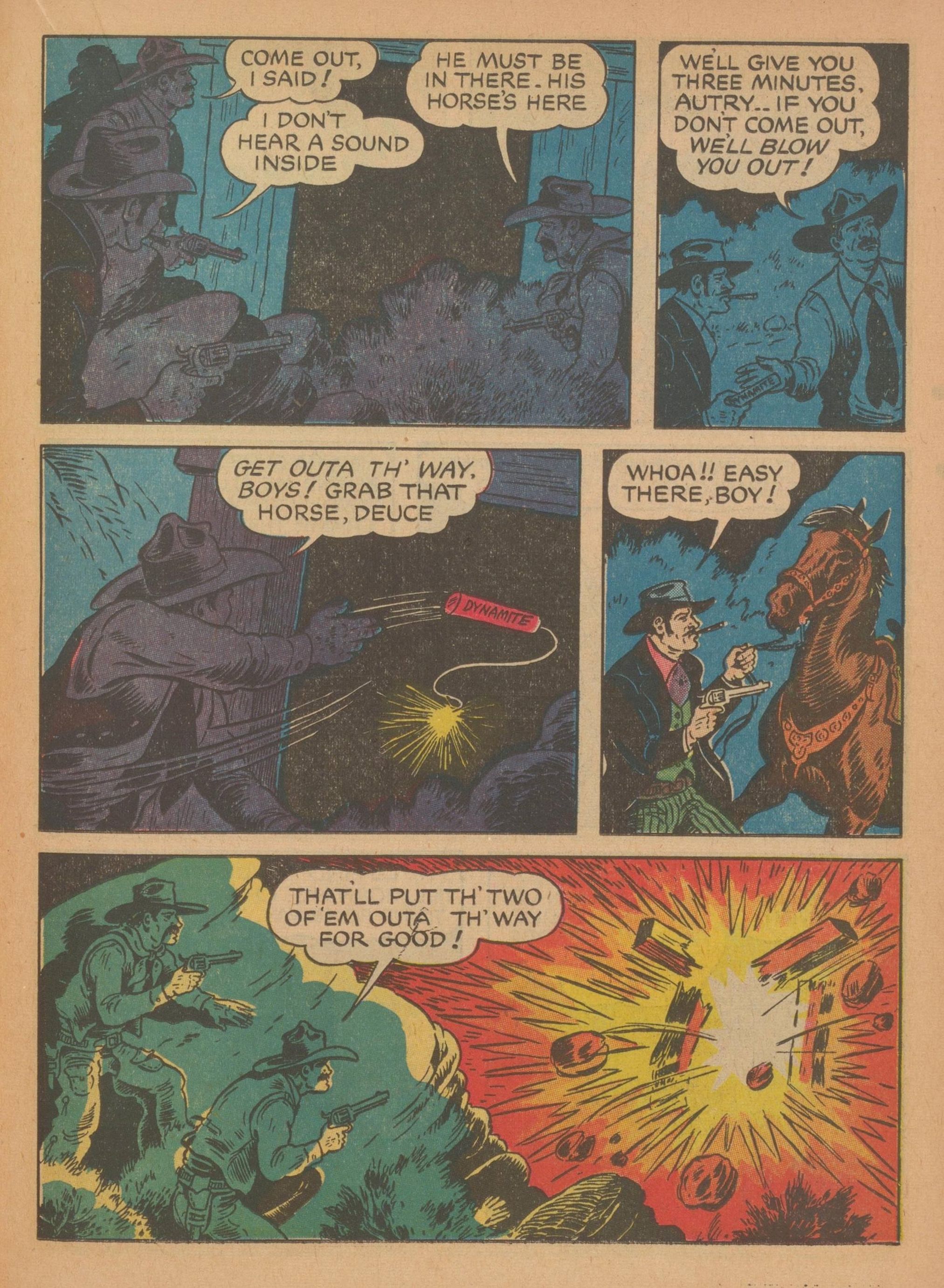 Read online Gene Autry Comics comic -  Issue #4 - 43