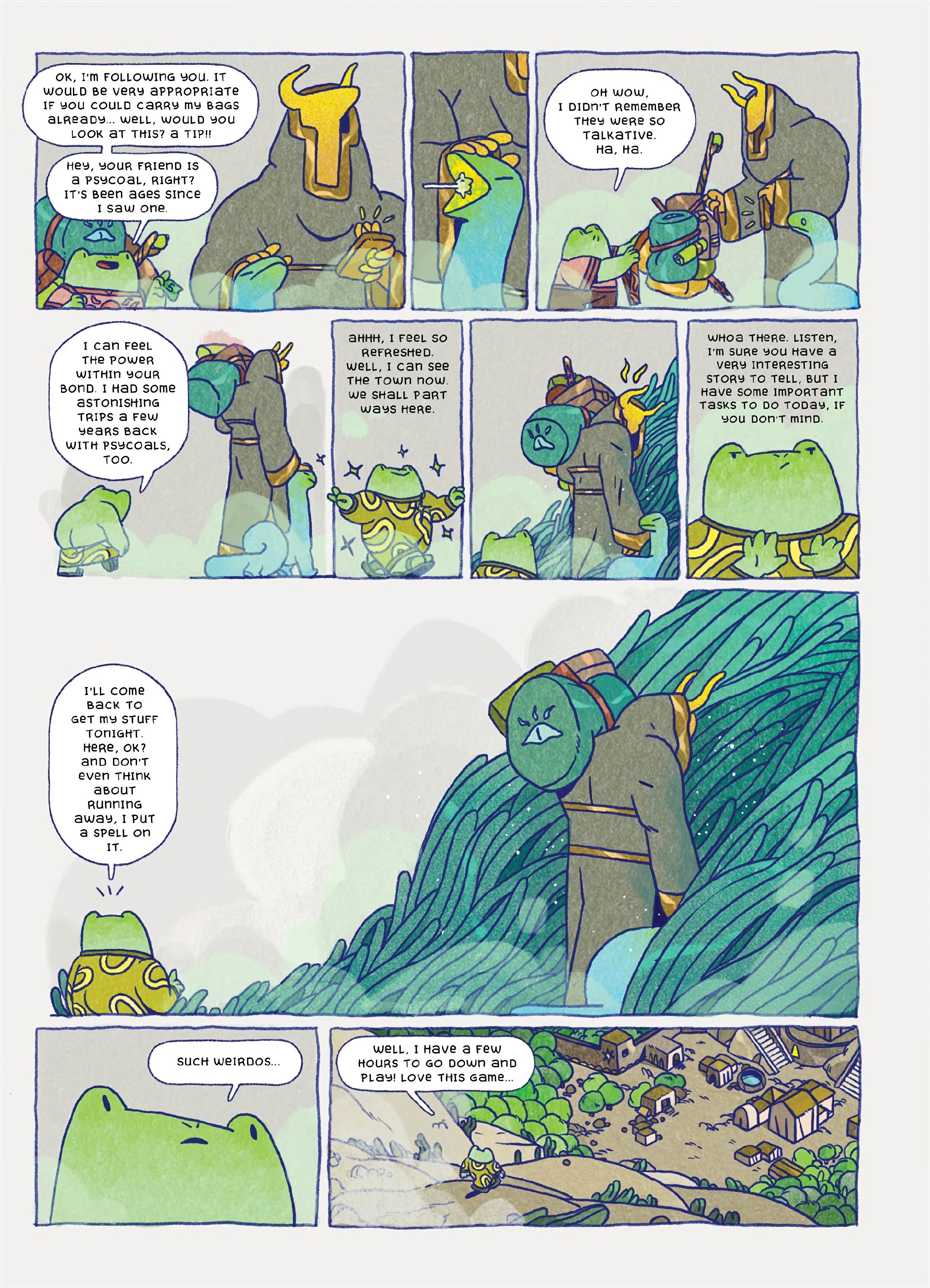 Read online Grog the Frog: The Book of Taurus comic -  Issue # TPB - 10