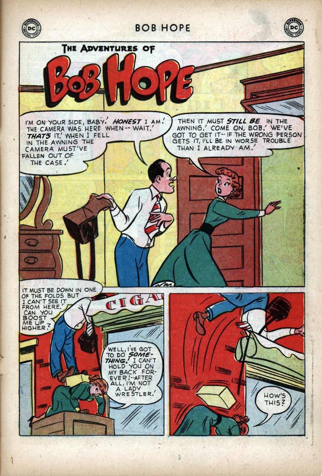 Read online The Adventures of Bob Hope comic -  Issue #13 - 26