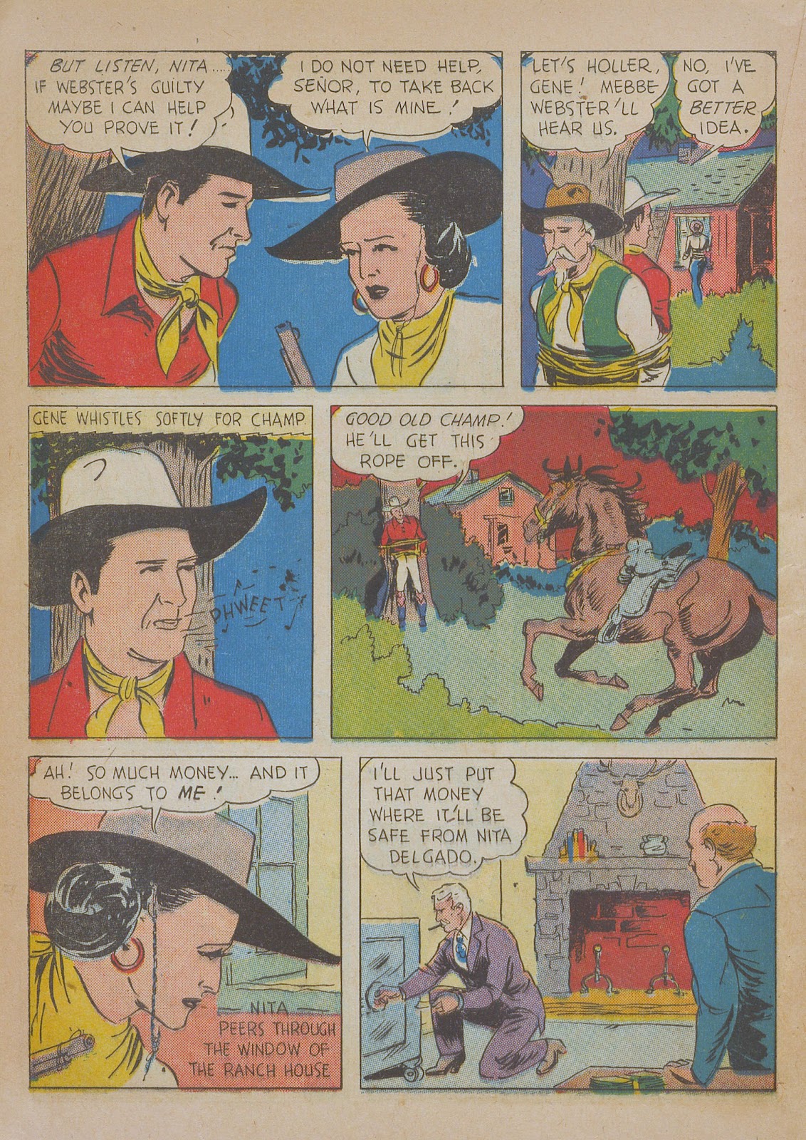 Gene Autry Comics issue 10 - Page 46