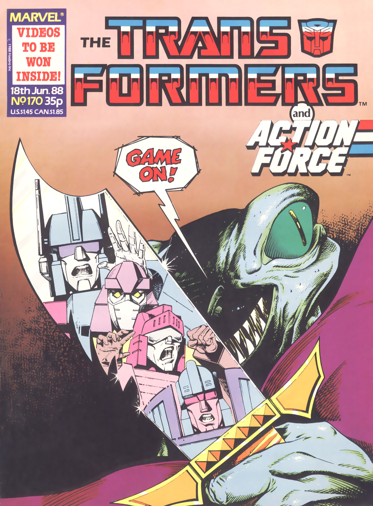 Read online The Transformers (UK) comic -  Issue #170 - 1