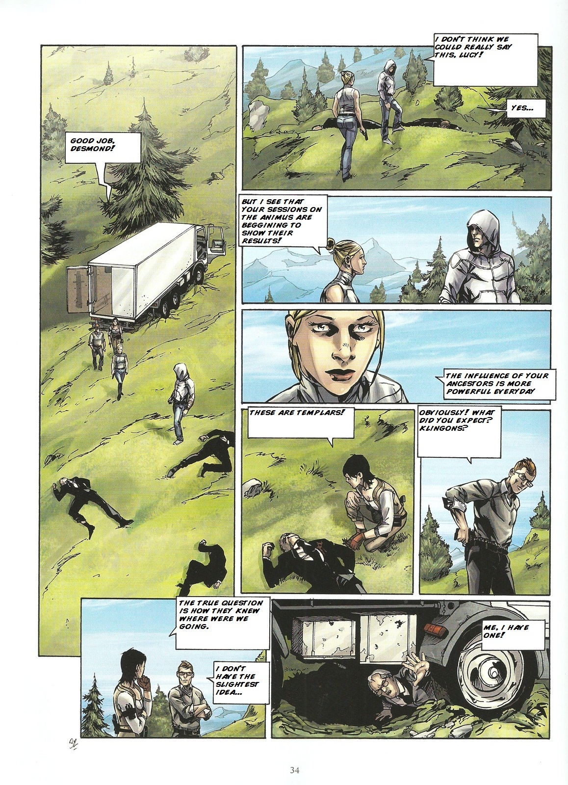 Read online Assassin's Creed (2009) comic -  Issue #2 - 34