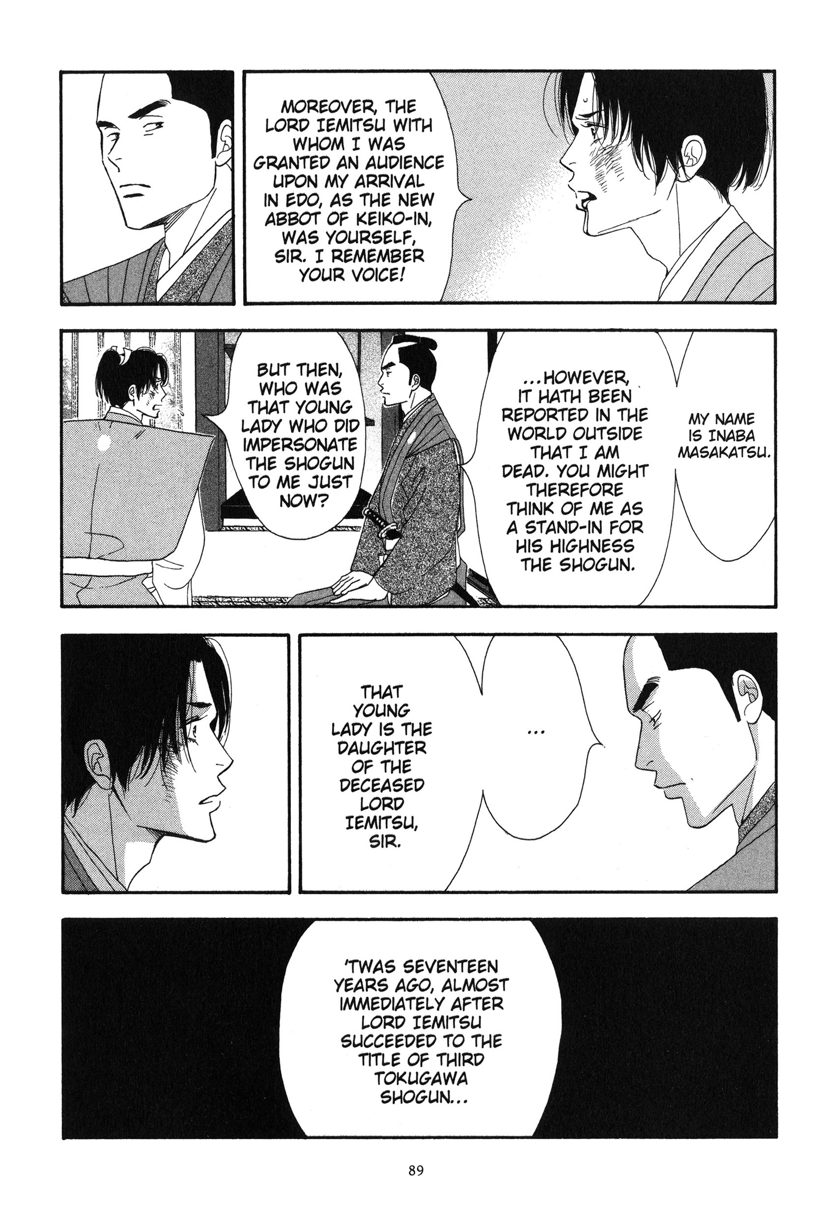 Read online Ōoku: The Inner Chambers comic -  Issue # TPB 2 - 89