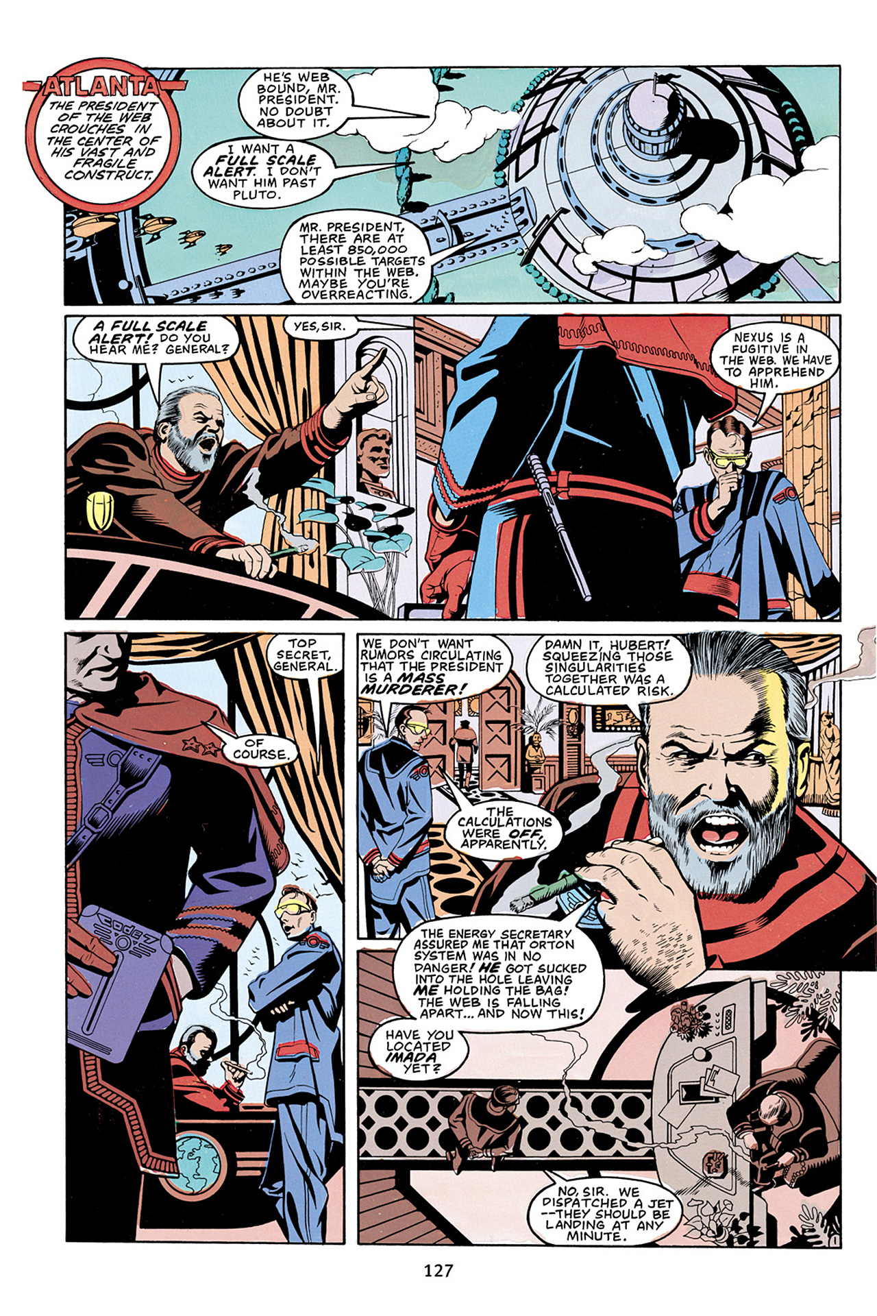 Read online Nexus Omnibus comic -  Issue # TPB 2 - 126