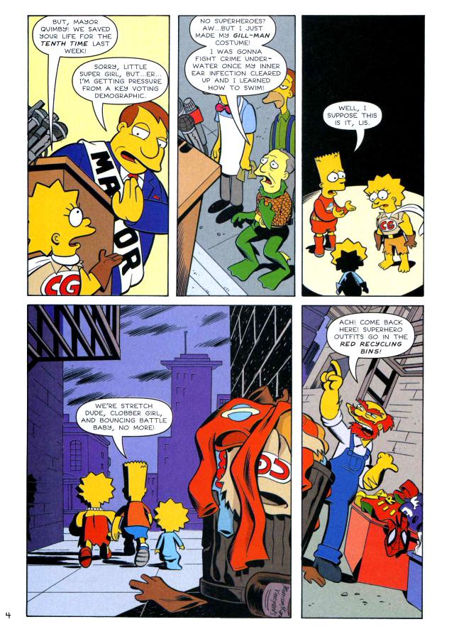 Read online Bongo Comics Free-For-All! comic -  Issue #2008 - 5