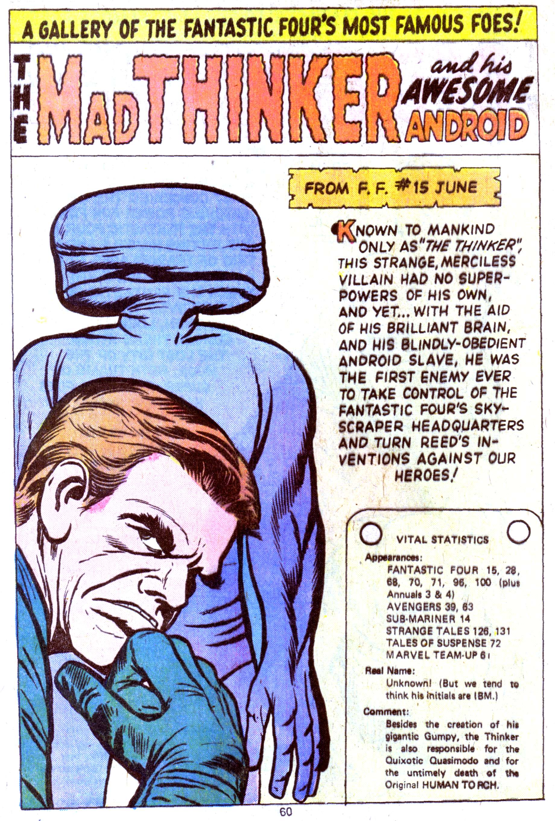 Read online Giant-Size Fantastic Four comic -  Issue #4 - 62