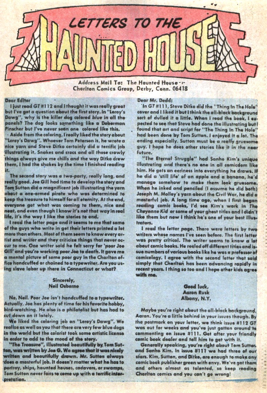 Read online Ghostly Tales comic -  Issue #114 - 21