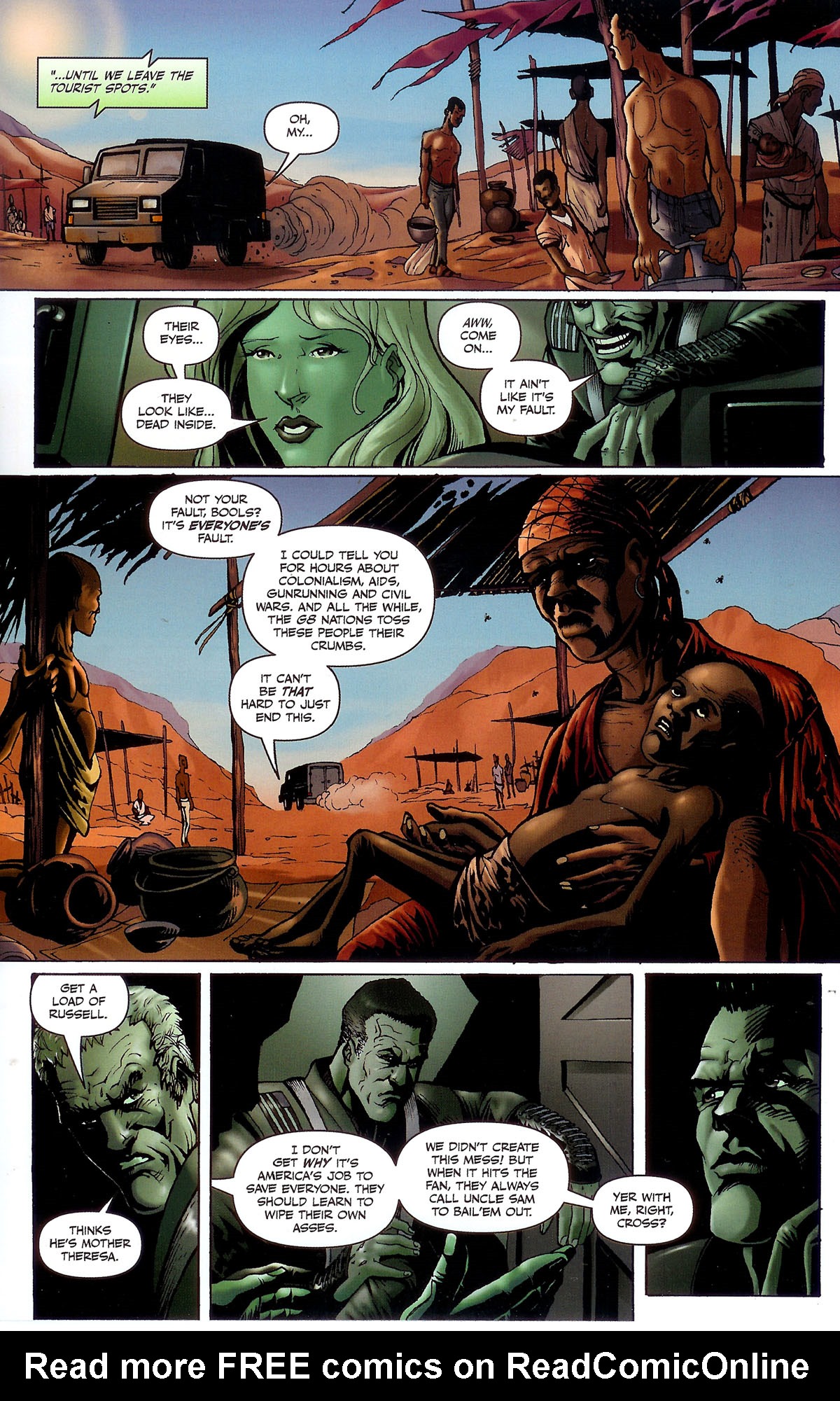 Read online CVO: Covert Vampiric Operations - African Blood comic -  Issue #2 - 5