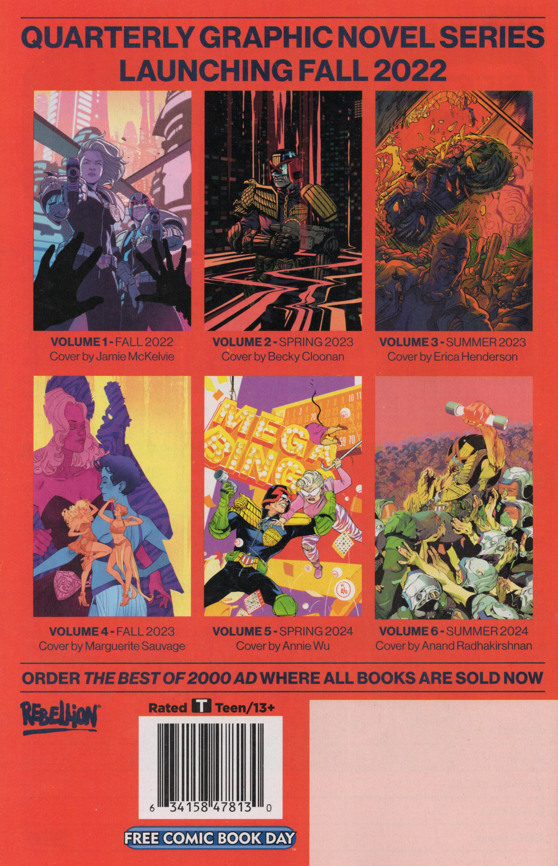 Read online Free Comic Book Day 2022 comic -  Issue # 2000AD Best Of 2000AD - 32