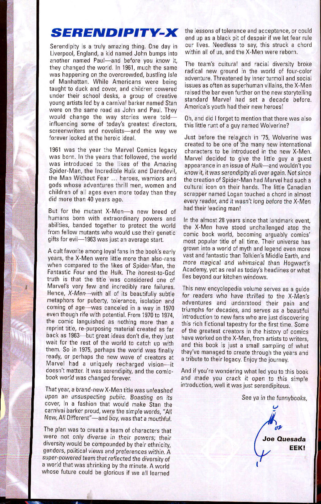 Read online Marvel Encyclopedia comic -  Issue # TPB 2 - 6