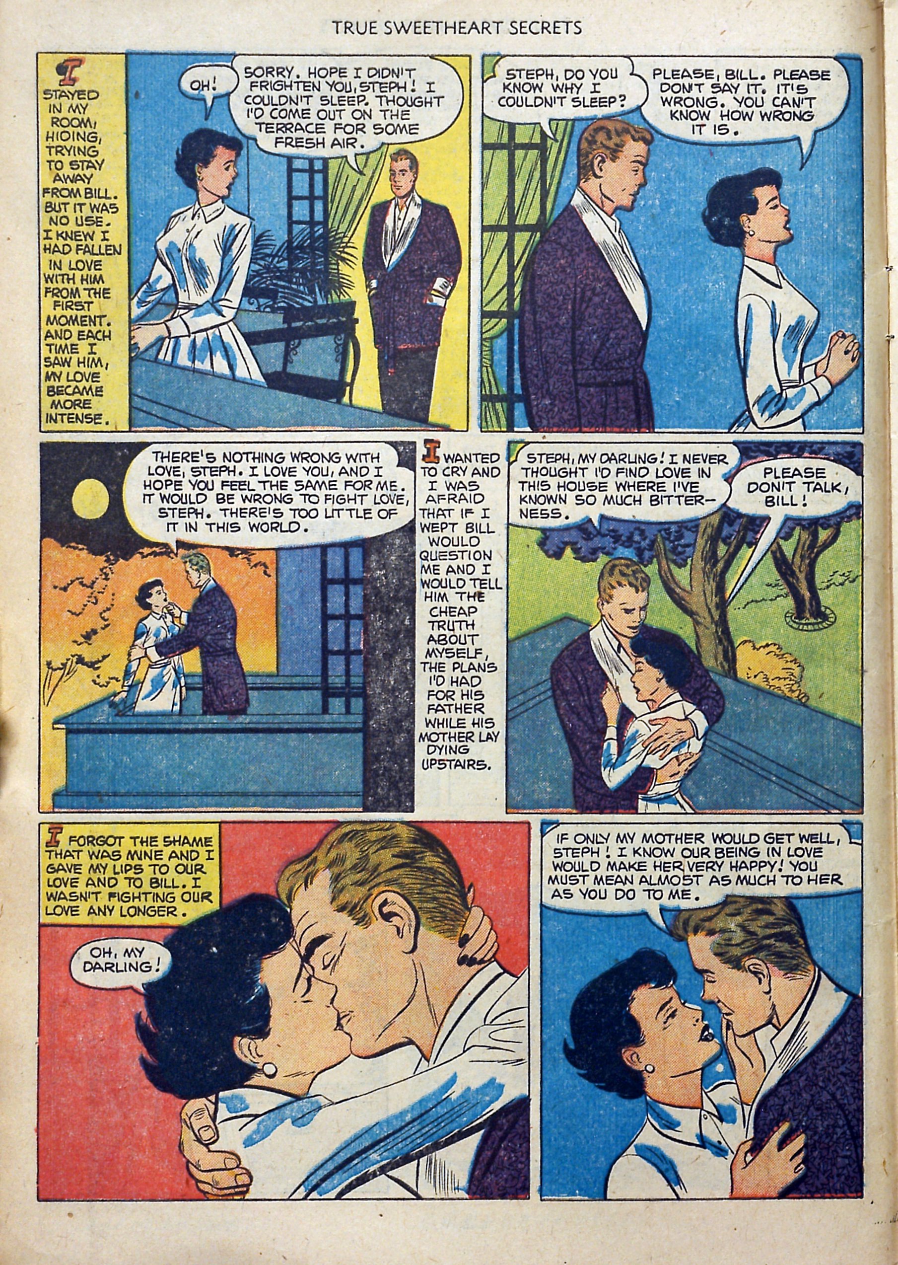 Read online True Sweetheart Secrets comic -  Issue #6 - 10