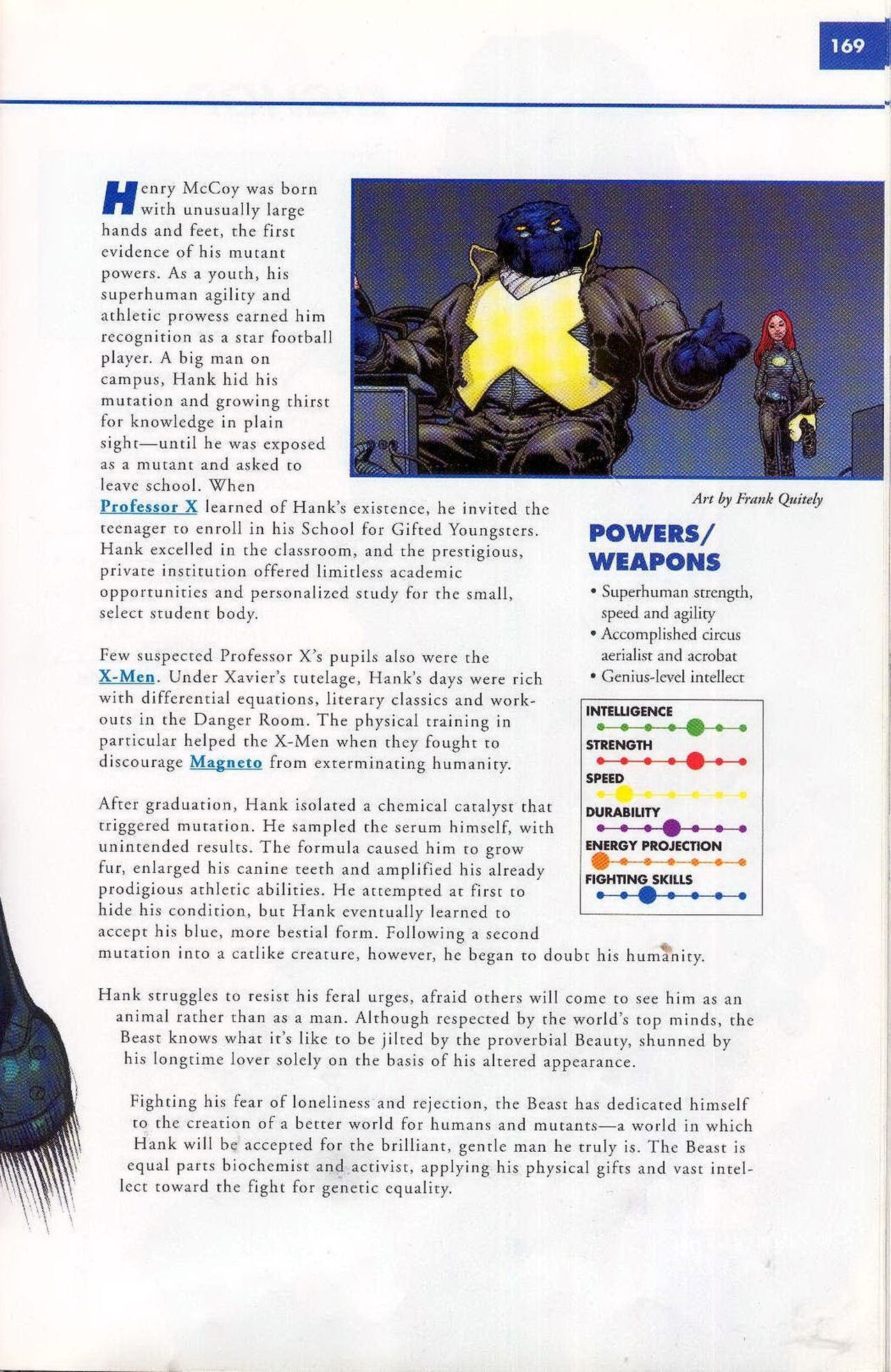 Read online Marvel Encyclopedia comic -  Issue # TPB 1 - 167