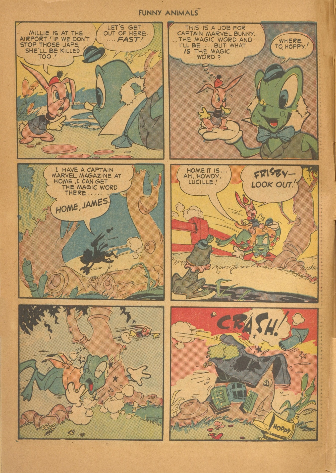Read online Fawcett's Funny Animals comic -  Issue #12 - 8