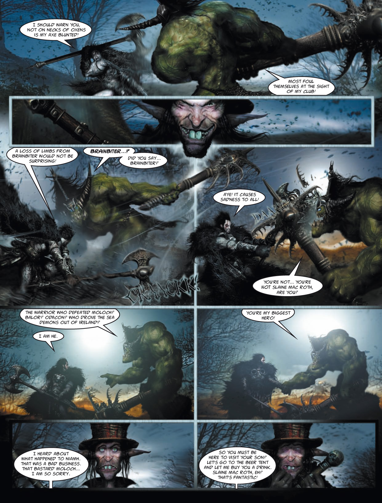 Read online Sláine comic -  Issue # TPB 12 - 92