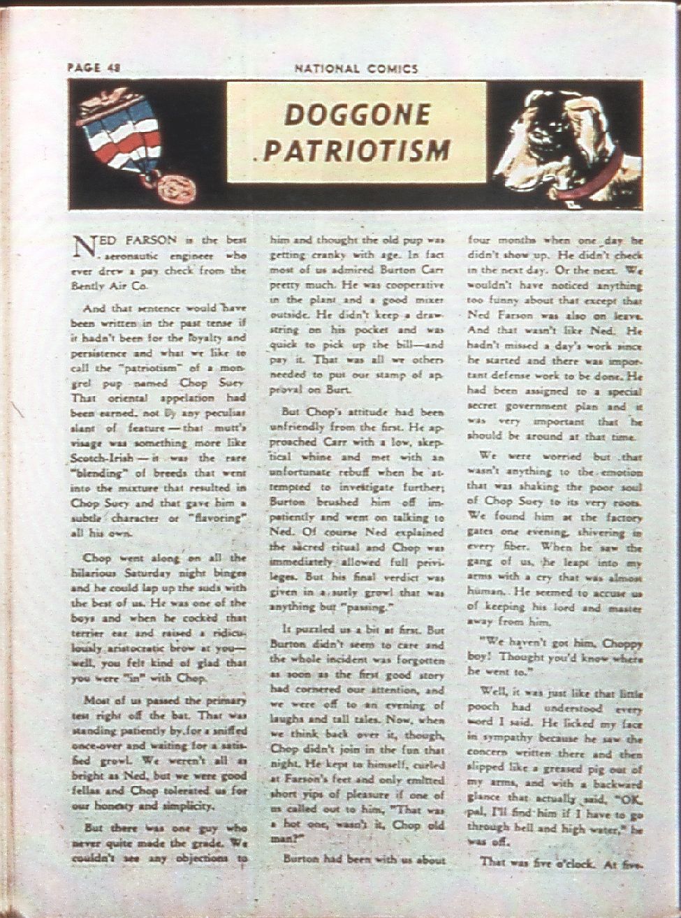 Read online National Comics comic -  Issue #12 - 50