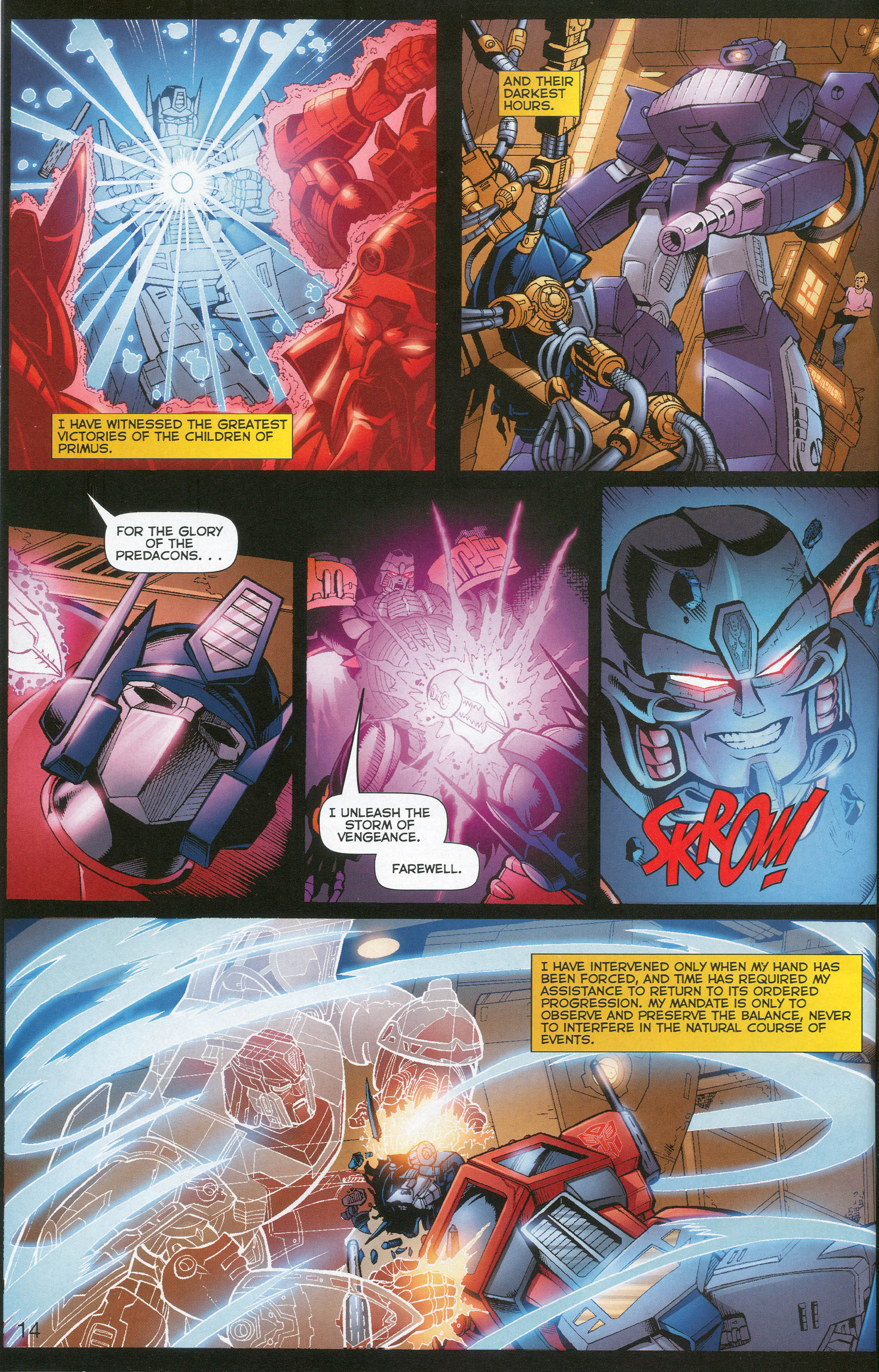 Read online Transformers: Collectors' Club comic -  Issue #1 - 14