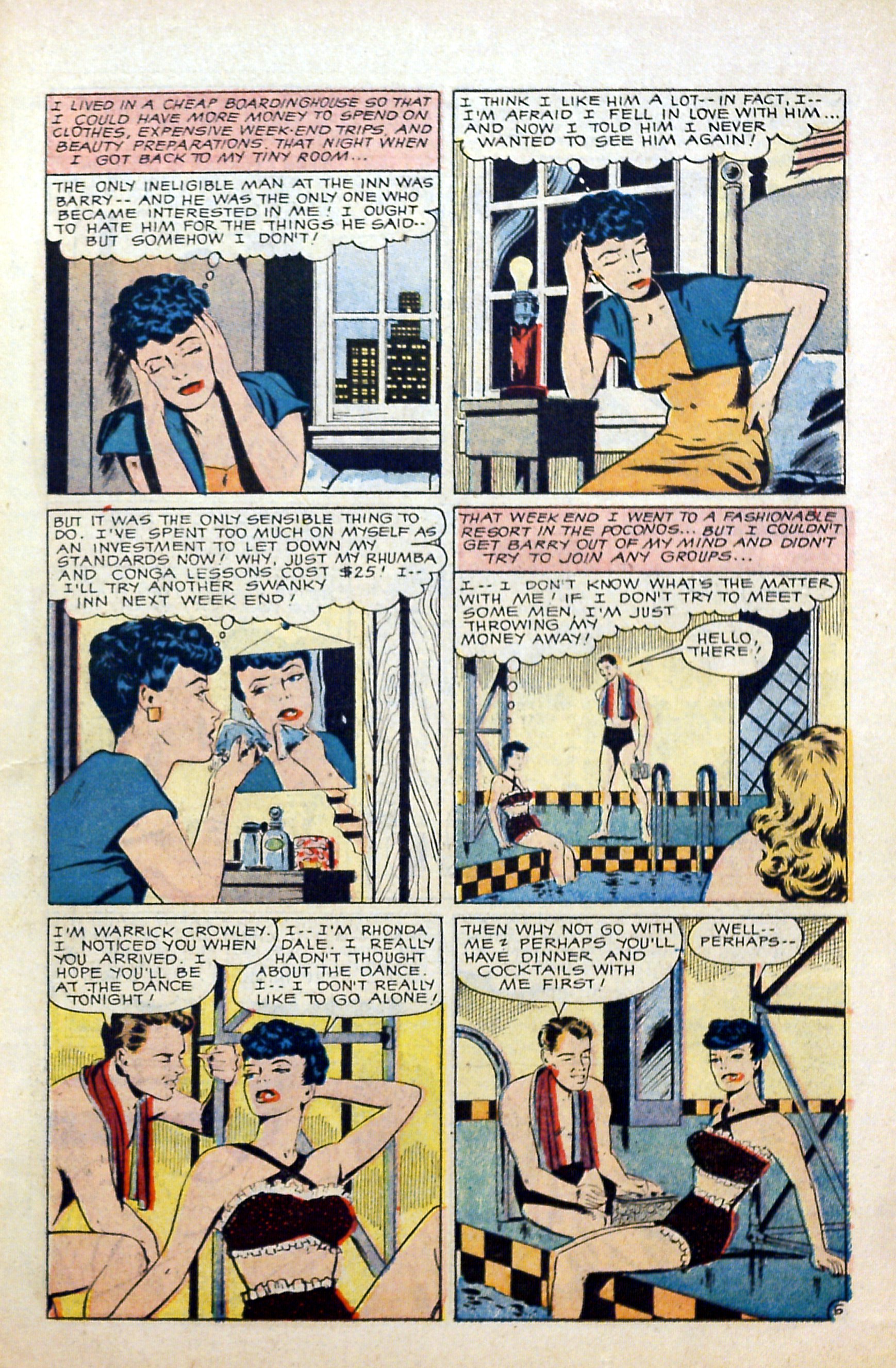 Read online Glamorous Romances comic -  Issue #84 - 23