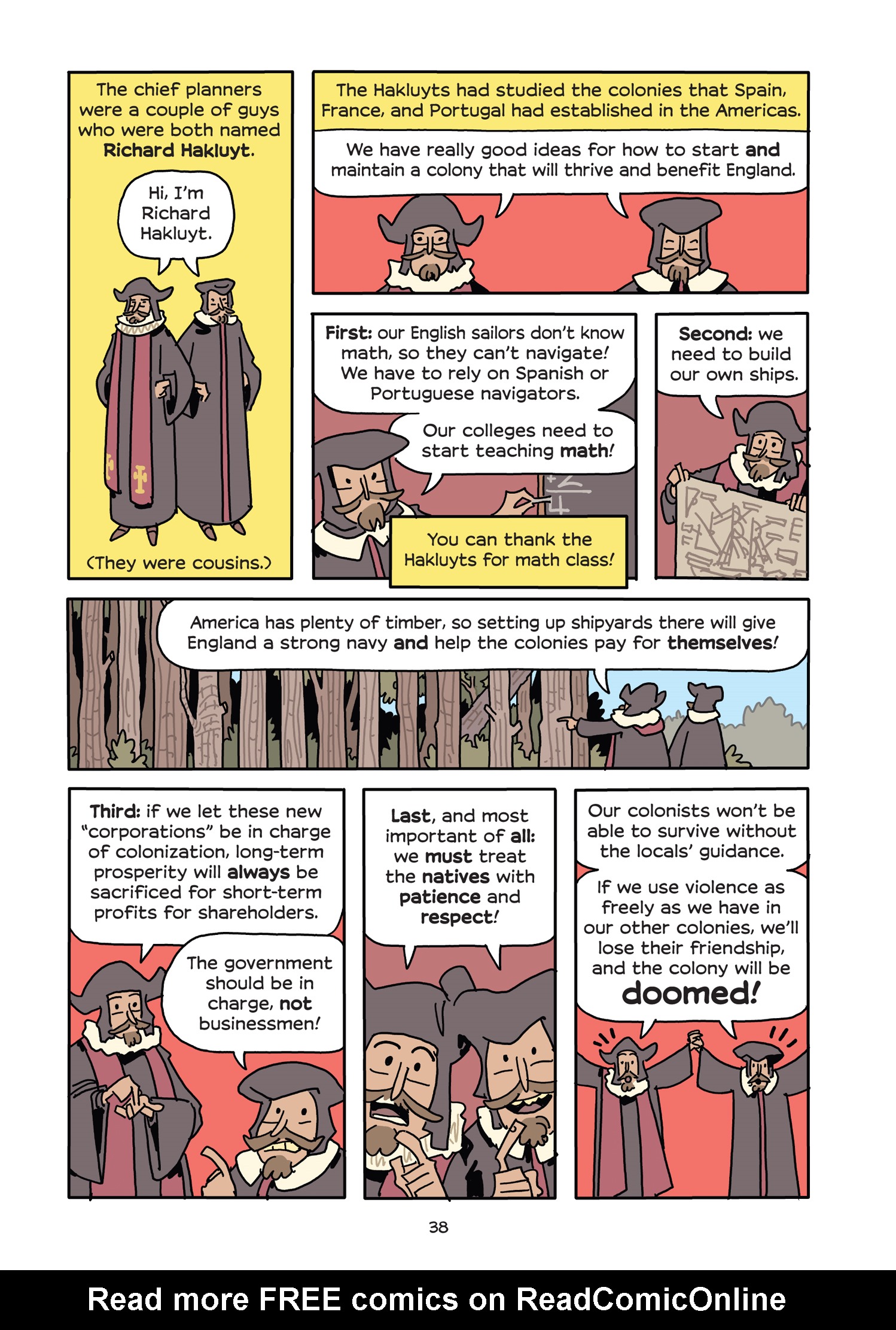 Read online History Comics comic -  Issue # The Roanoke Colony - Americas First Mystery - 46