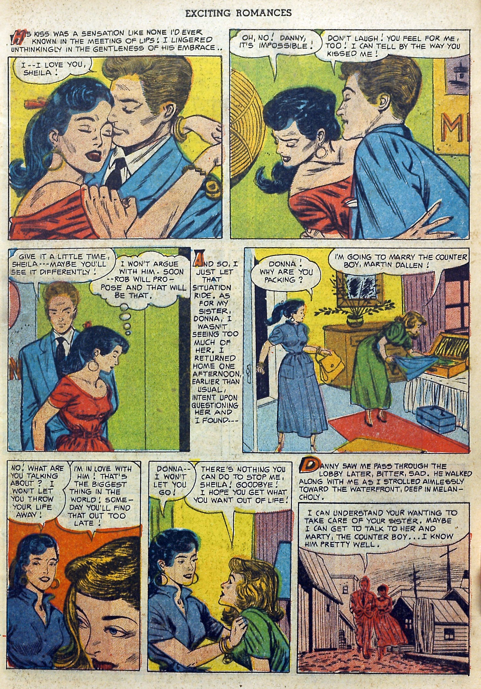 Read online Exciting Romances comic -  Issue #12 - 9
