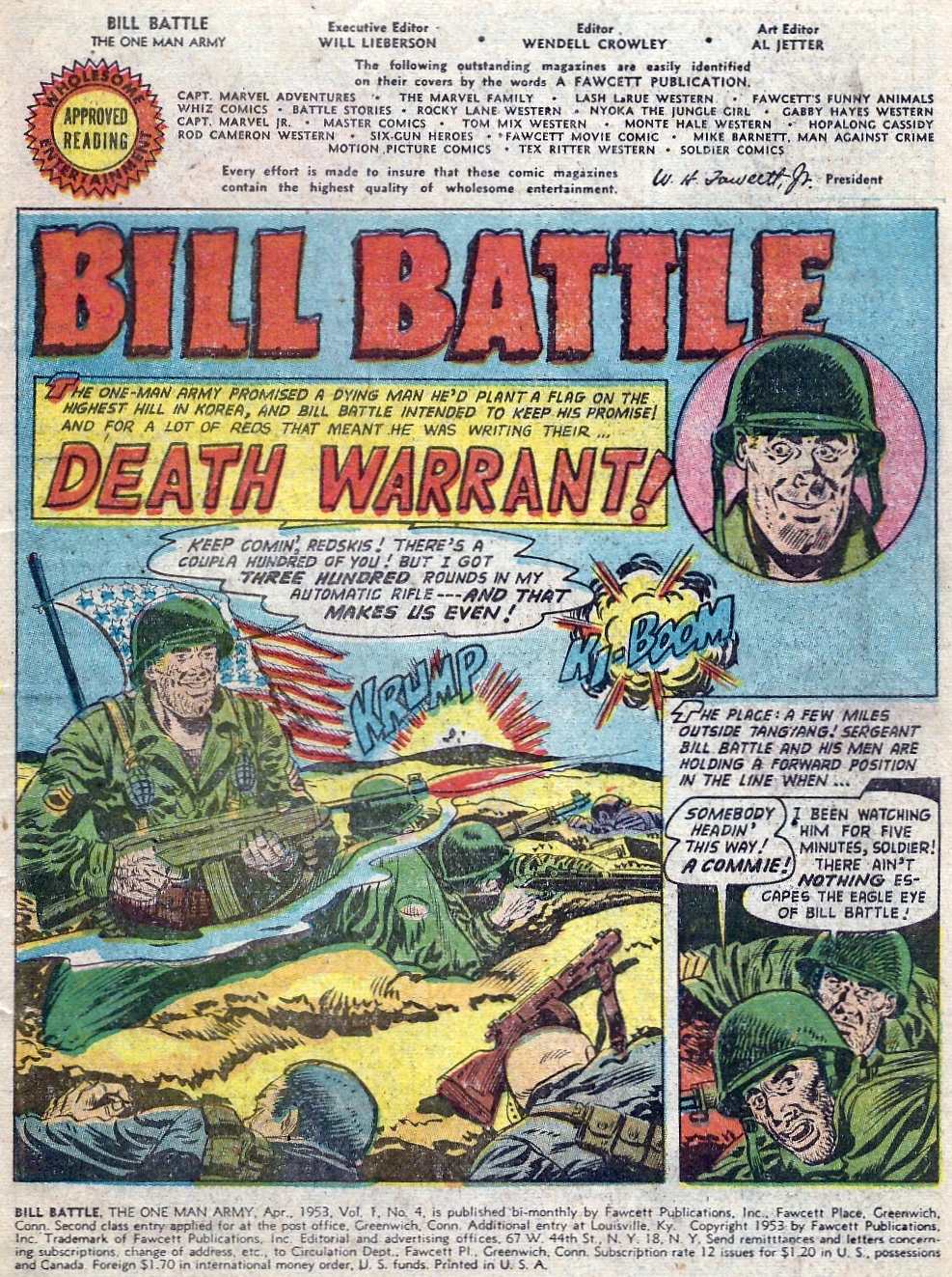 Read online Bill Battle: The One Man Army comic -  Issue #4 - 3