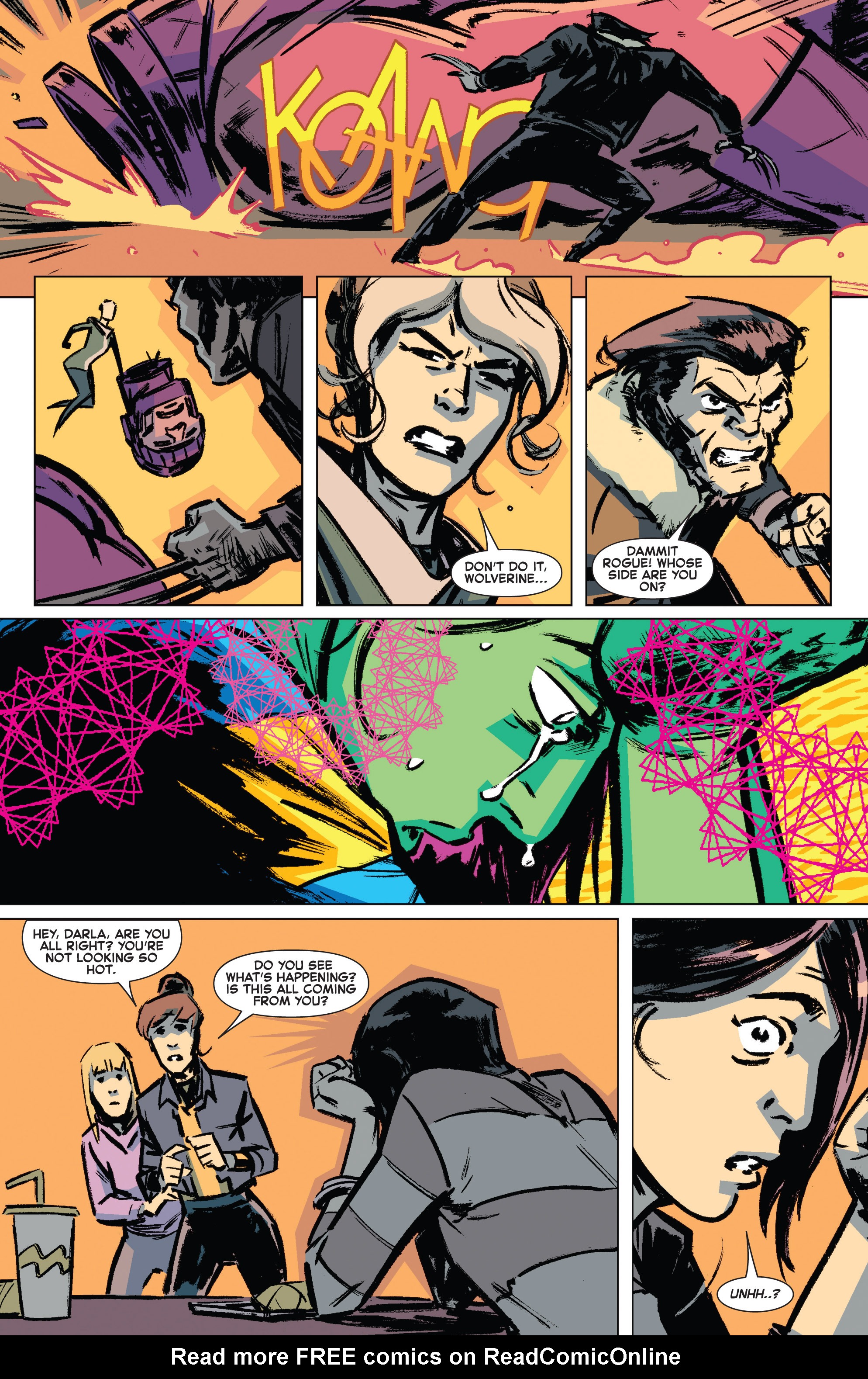 Read online Marvel Knights: X-Men comic -  Issue #3 - 6