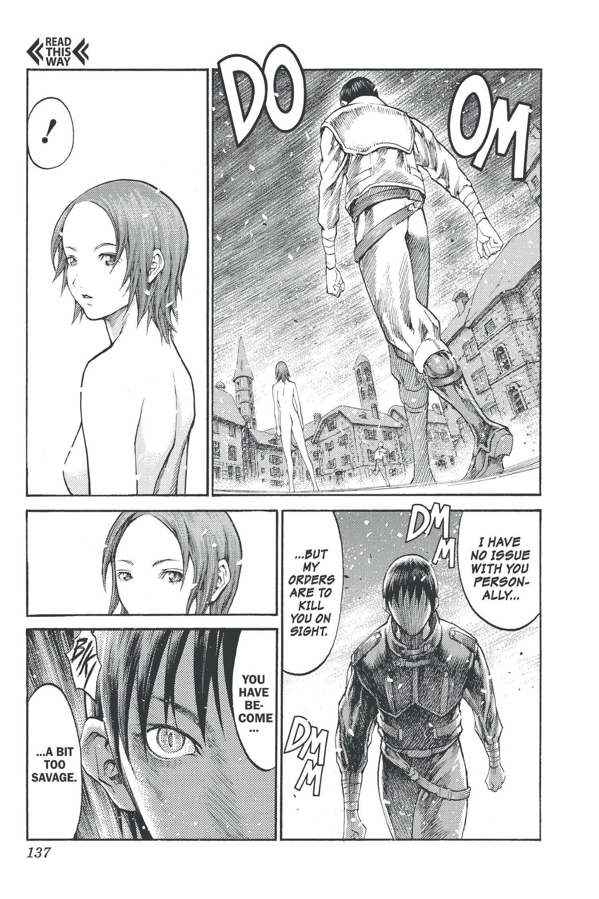 Read online Claymore comic -  Issue #14 - 129