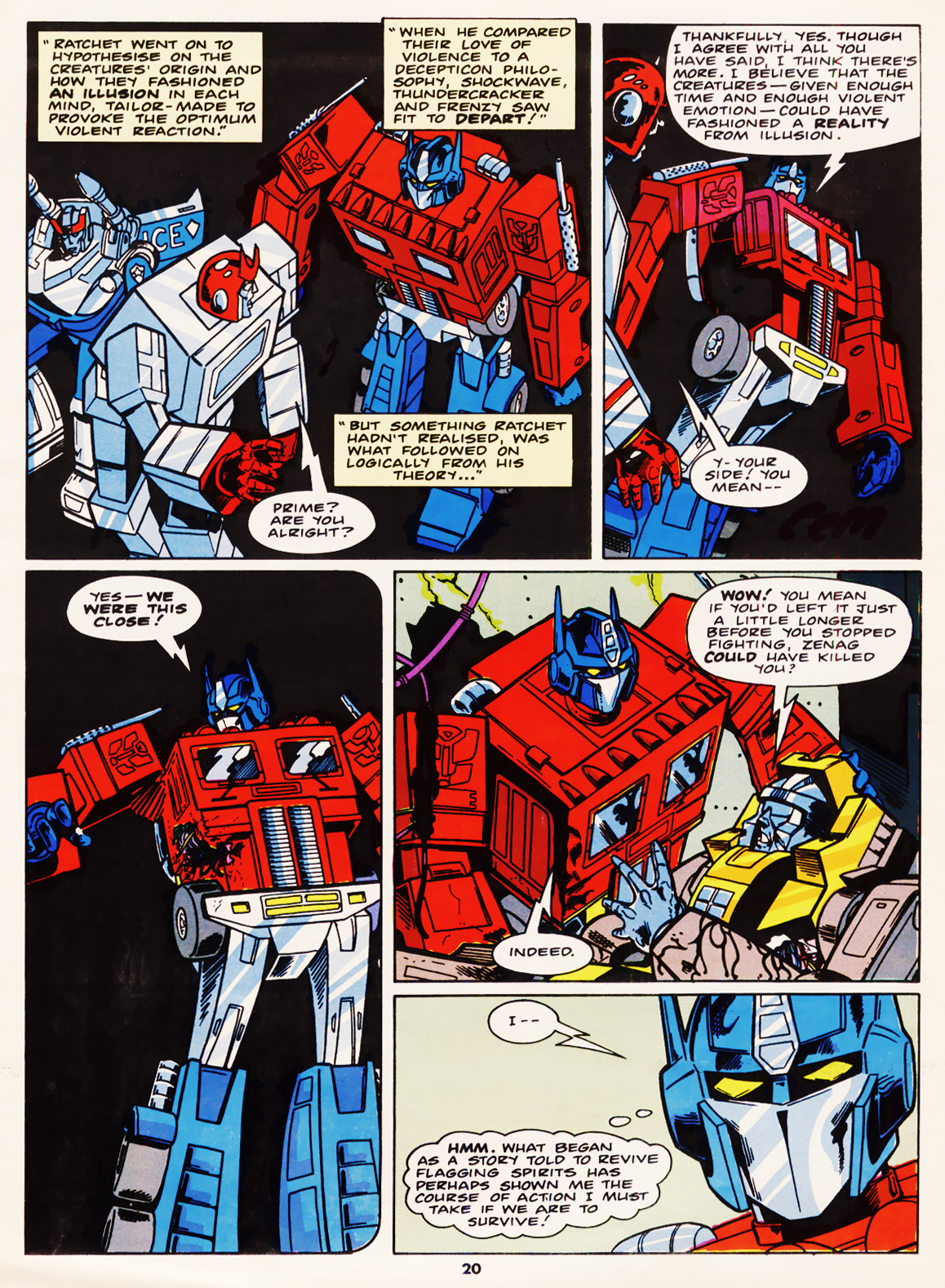 Read online The Transformers (UK) comic -  Issue #100 - 19