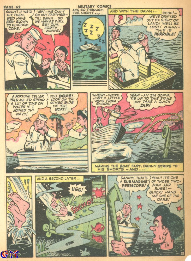 Read online Military Comics comic -  Issue #17 - 64