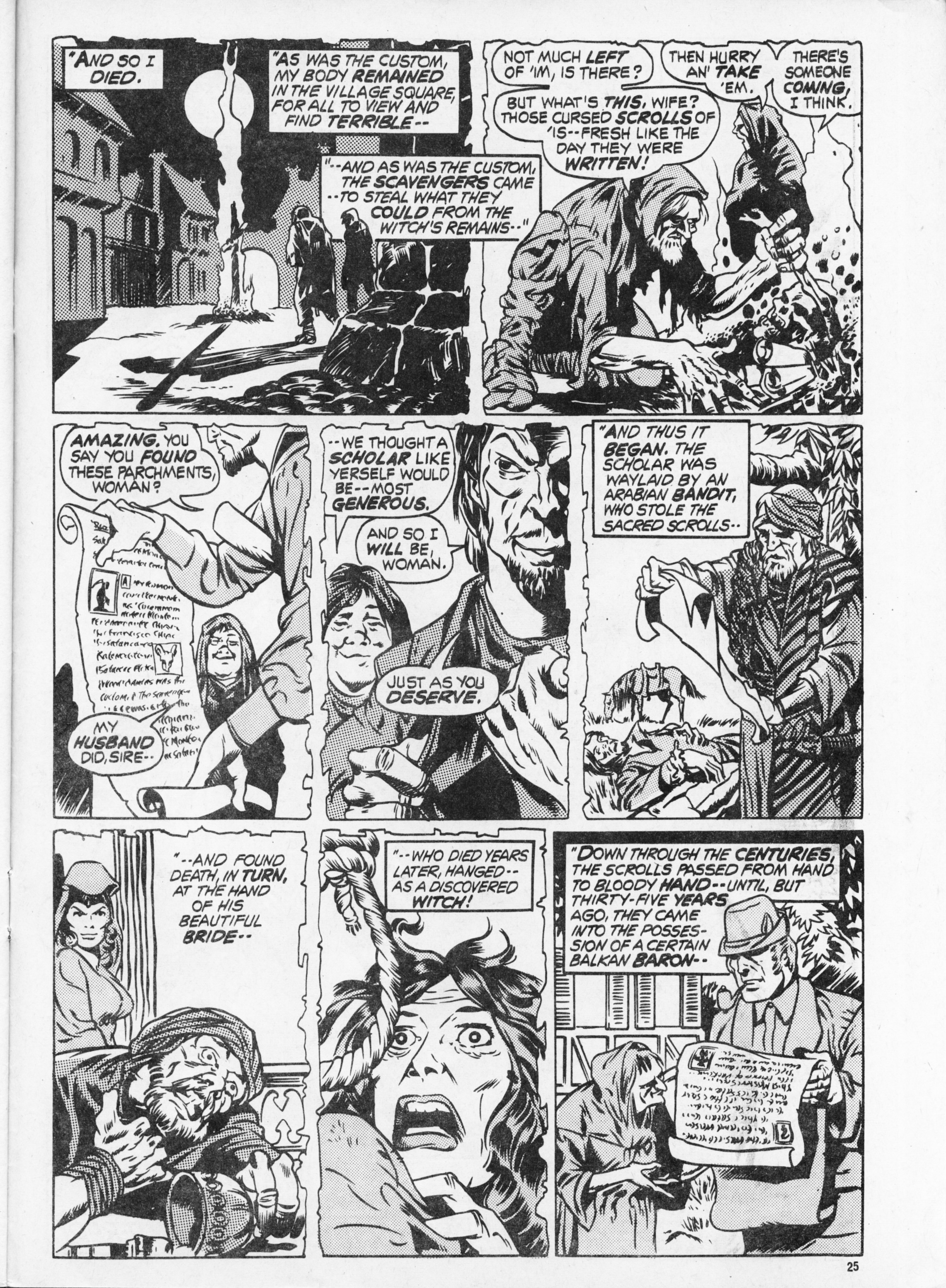 Read online Dracula Lives (1974) comic -  Issue #14 - 25