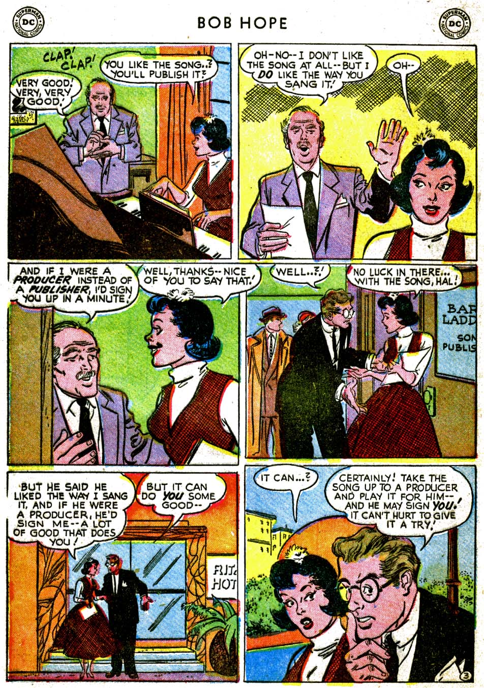 Read online The Adventures of Bob Hope comic -  Issue #20 - 36
