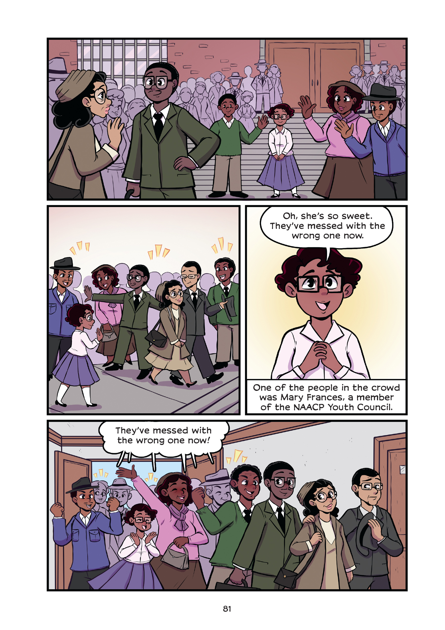 Read online History Comics comic -  Issue # Rosa Parks & Claudette Colvin - Civil Rights Heroes - 86