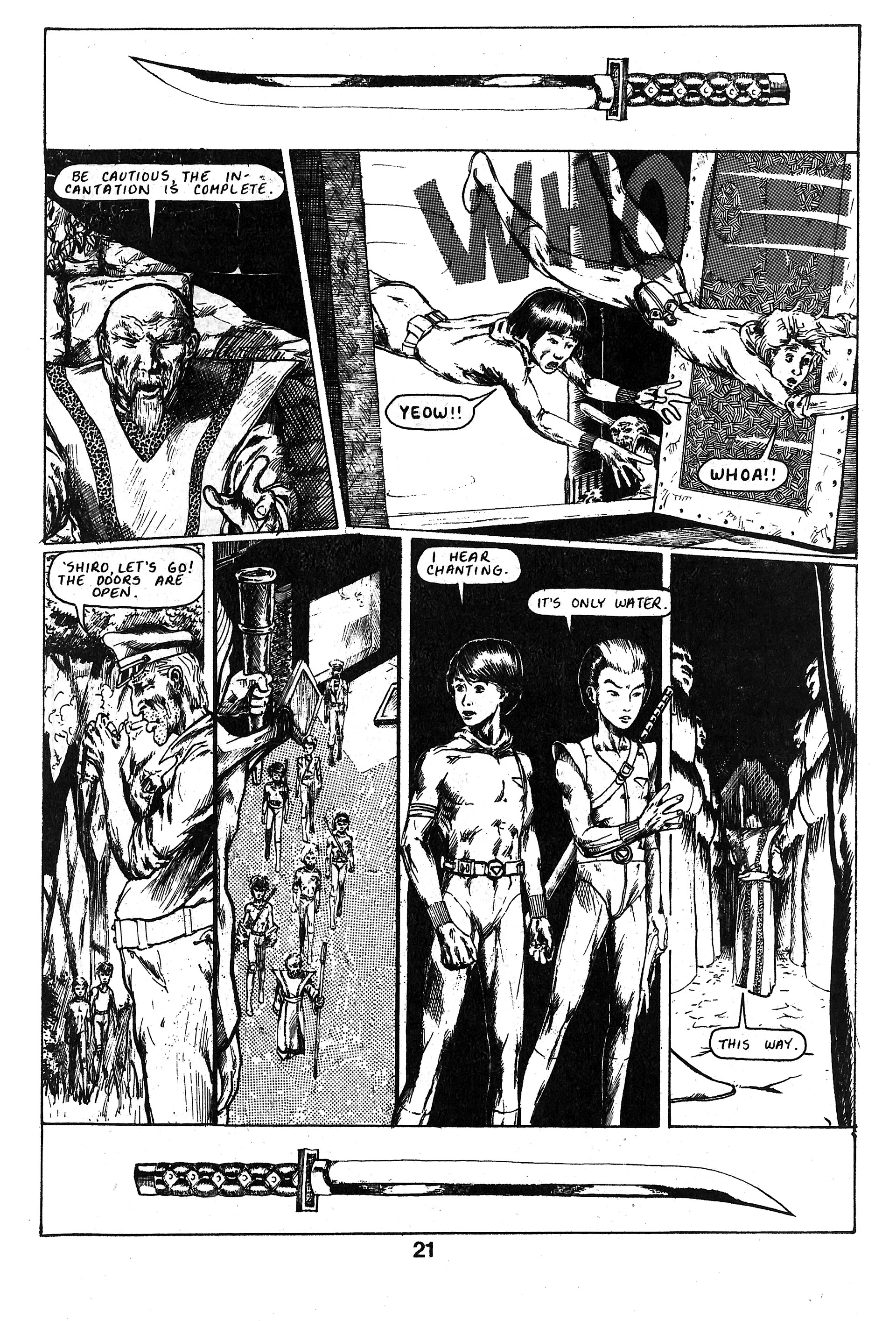 Read online Samurai (1984) comic -  Issue #4 - 20