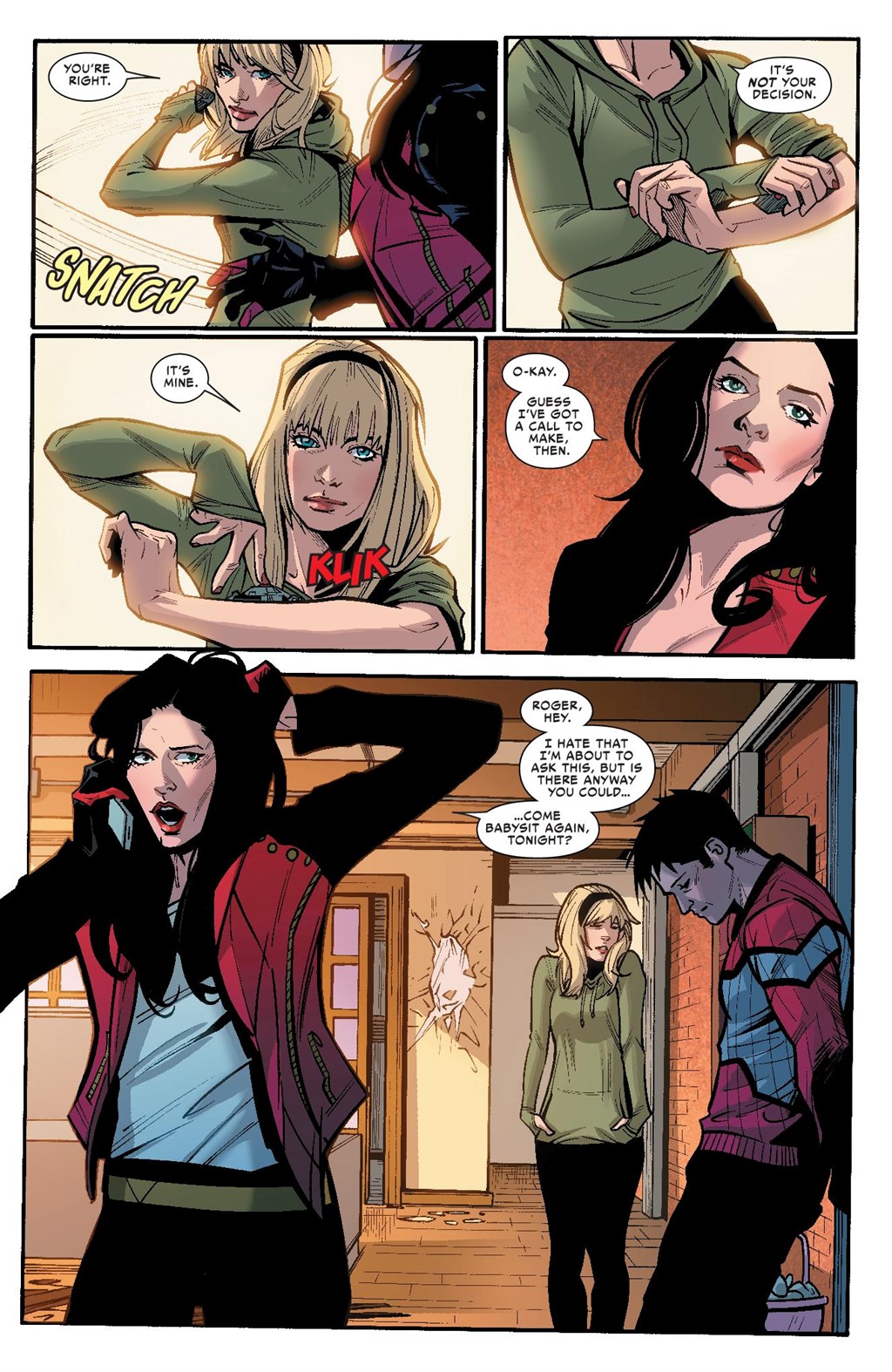 Spider-Gwen: Ghost-Spider - Edge of Spider-Verse (Modern Era Epic Collection) chapter 5 page 6