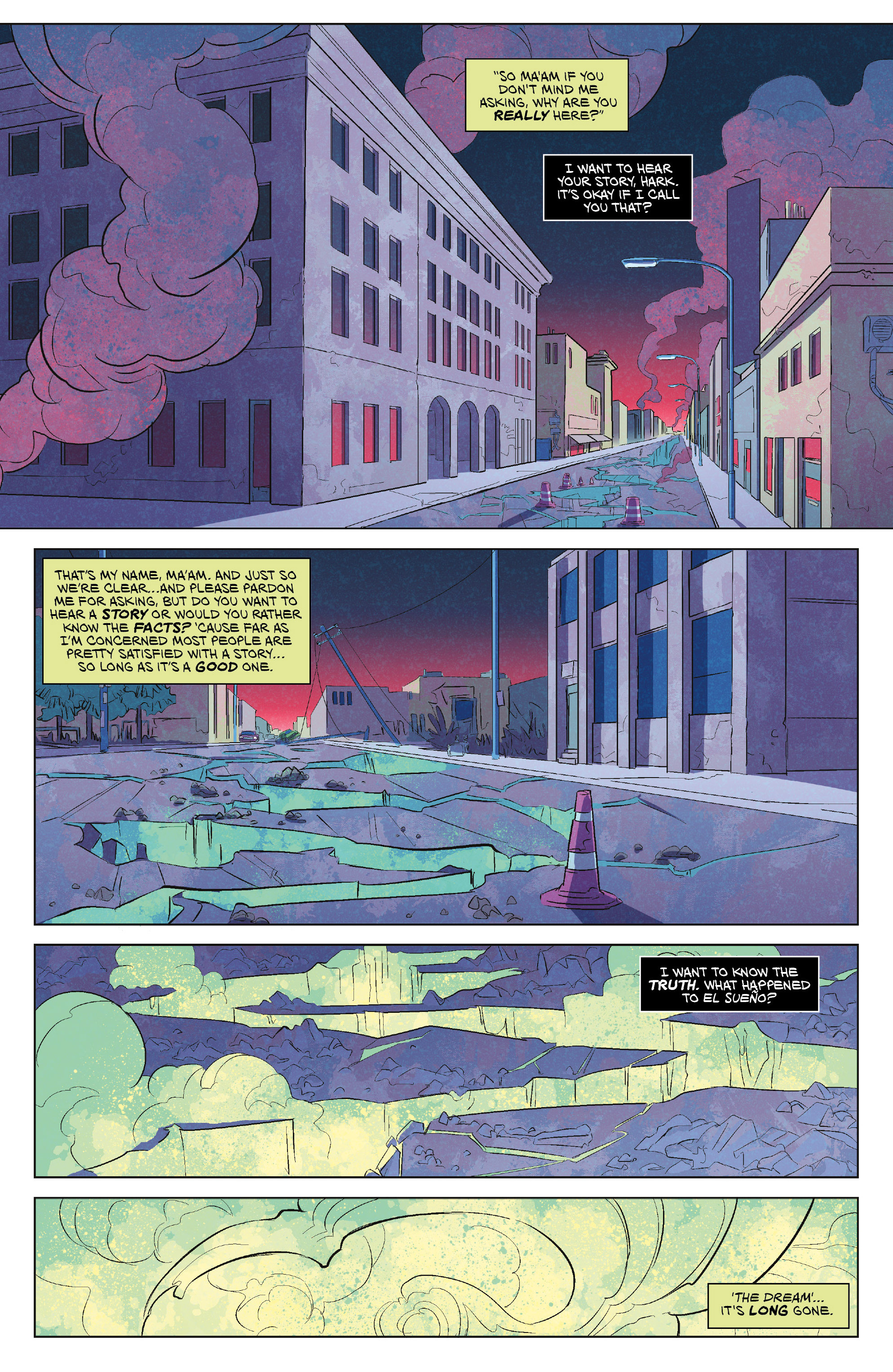 Read online Fissure comic -  Issue #1 - 21