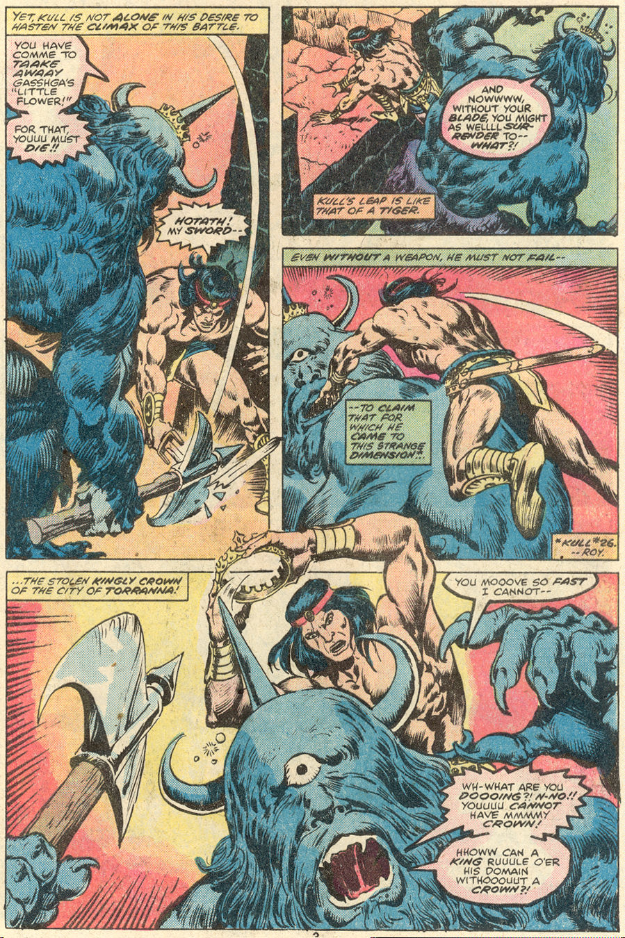 Read online Kull The Destroyer comic -  Issue #28 - 4