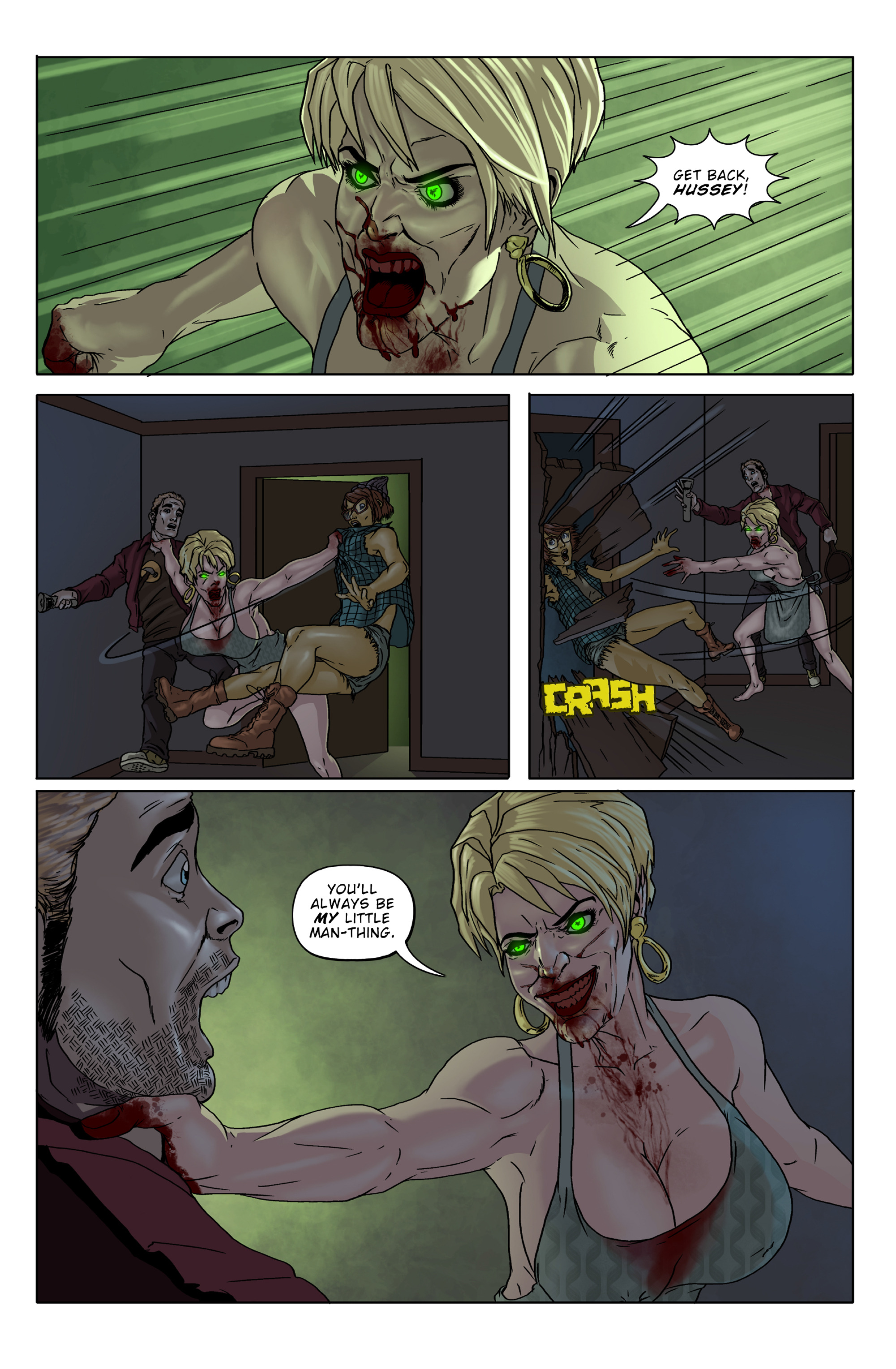 Read online Lesbian Zombies from Outer Space comic -  Issue #2 - 11