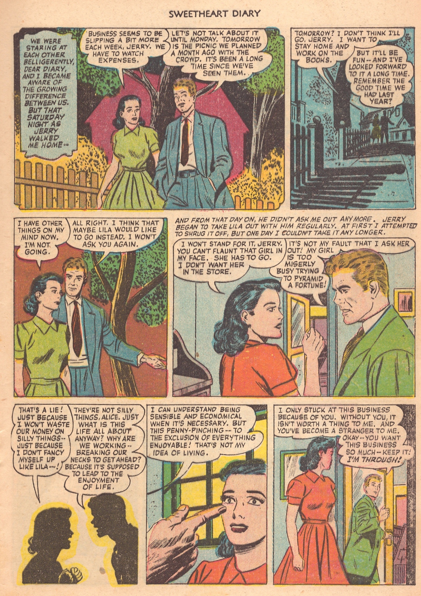 Read online Sweetheart Diary comic -  Issue #14 - 8