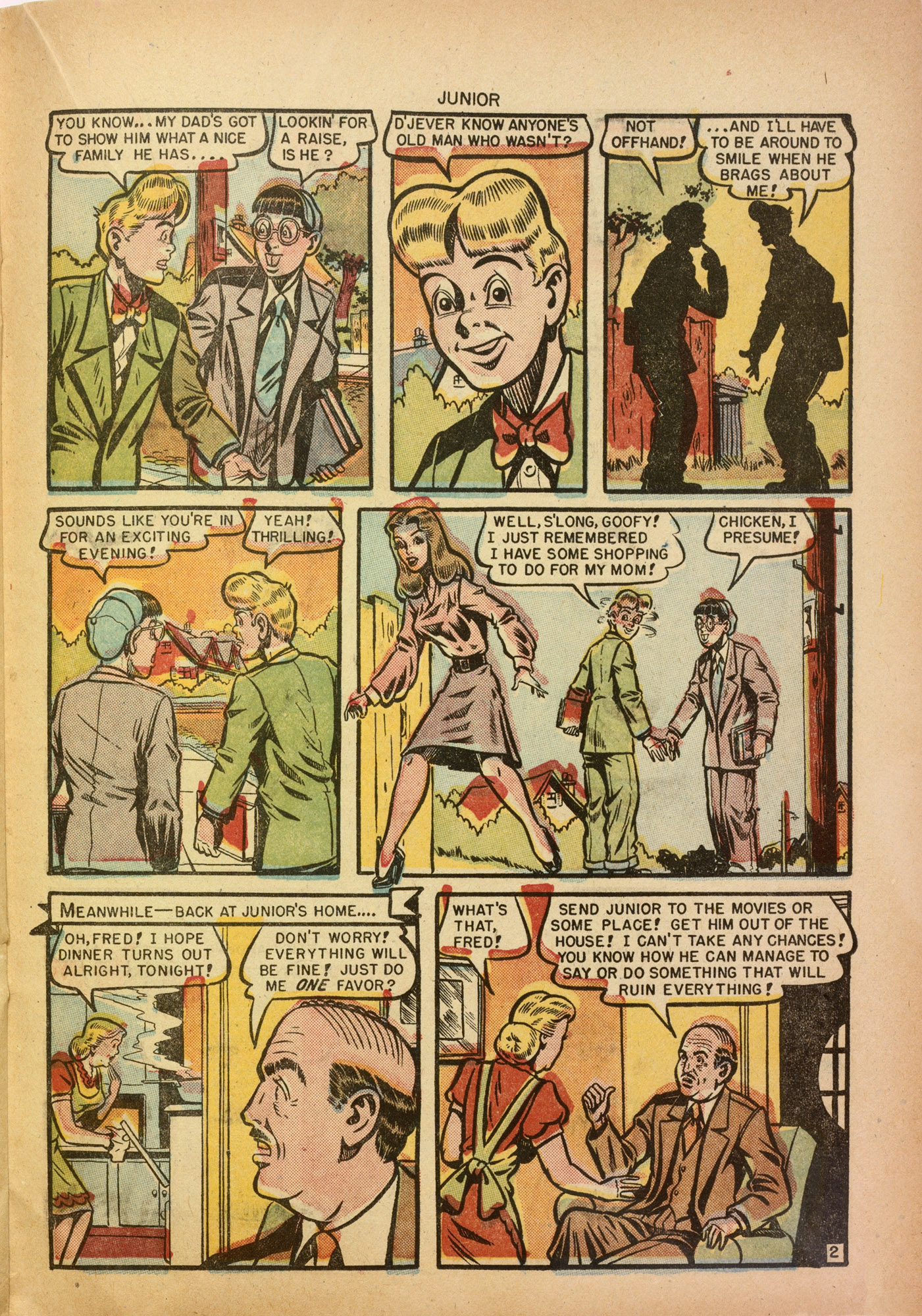 Read online Junior (1947) comic -  Issue #12 - 21