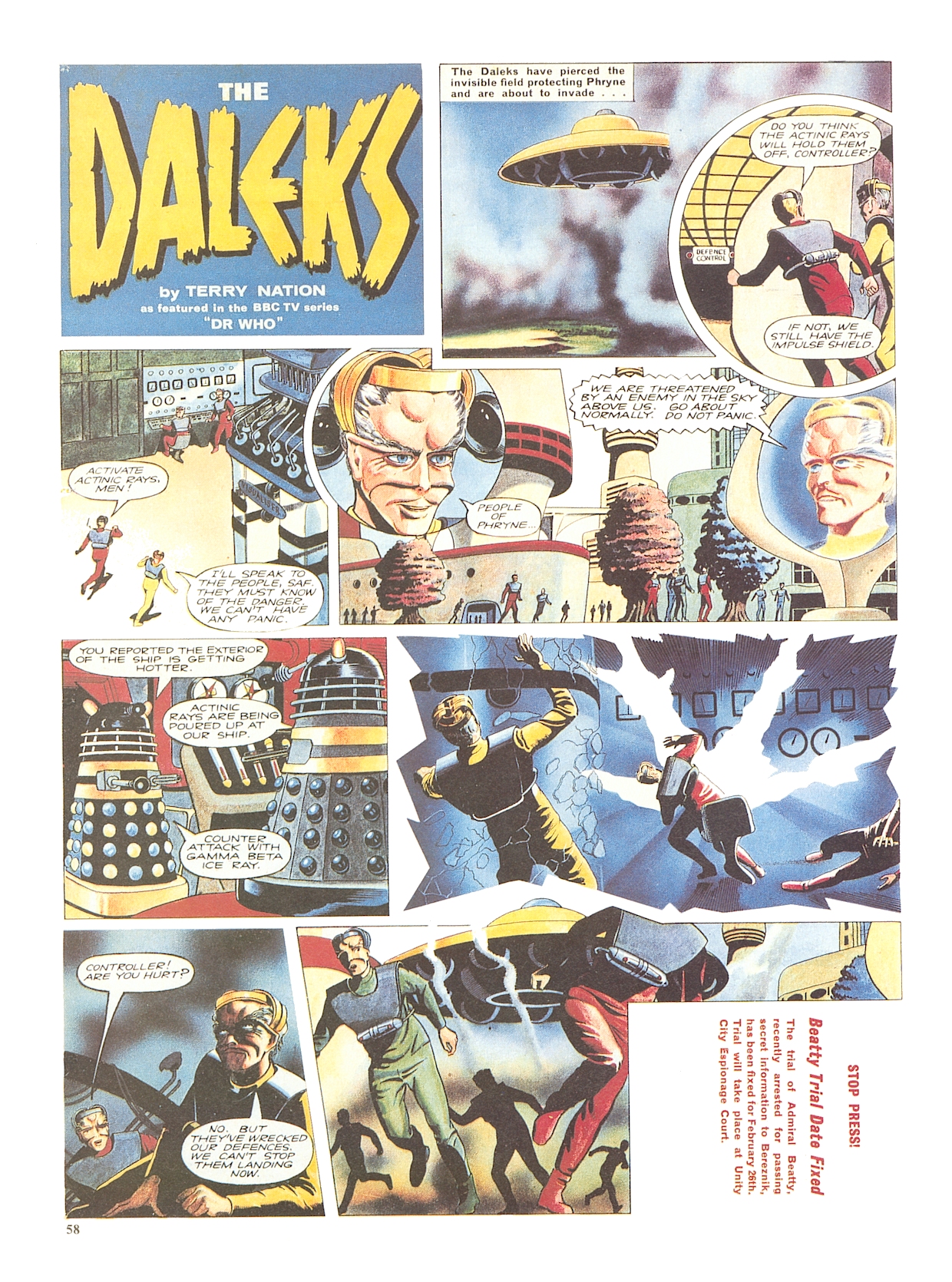 Read online Dalek Chronicles comic -  Issue # TPB - 58