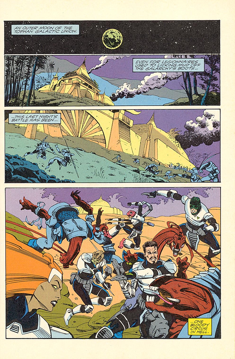 Read online Alien Legion comic -  Issue #20 - 3
