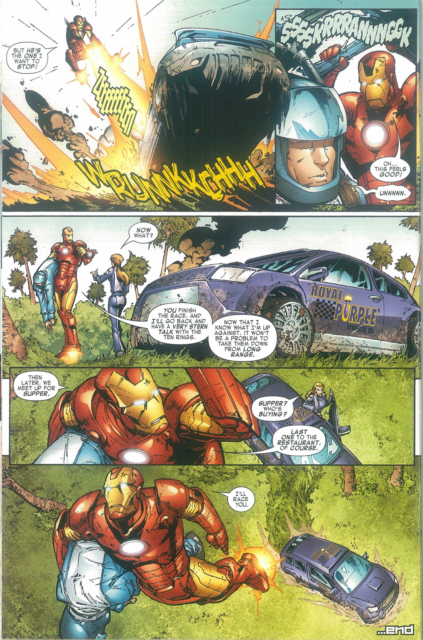 Read online Iron Man Royal Purple Custom Comic comic -  Issue # Full - 13