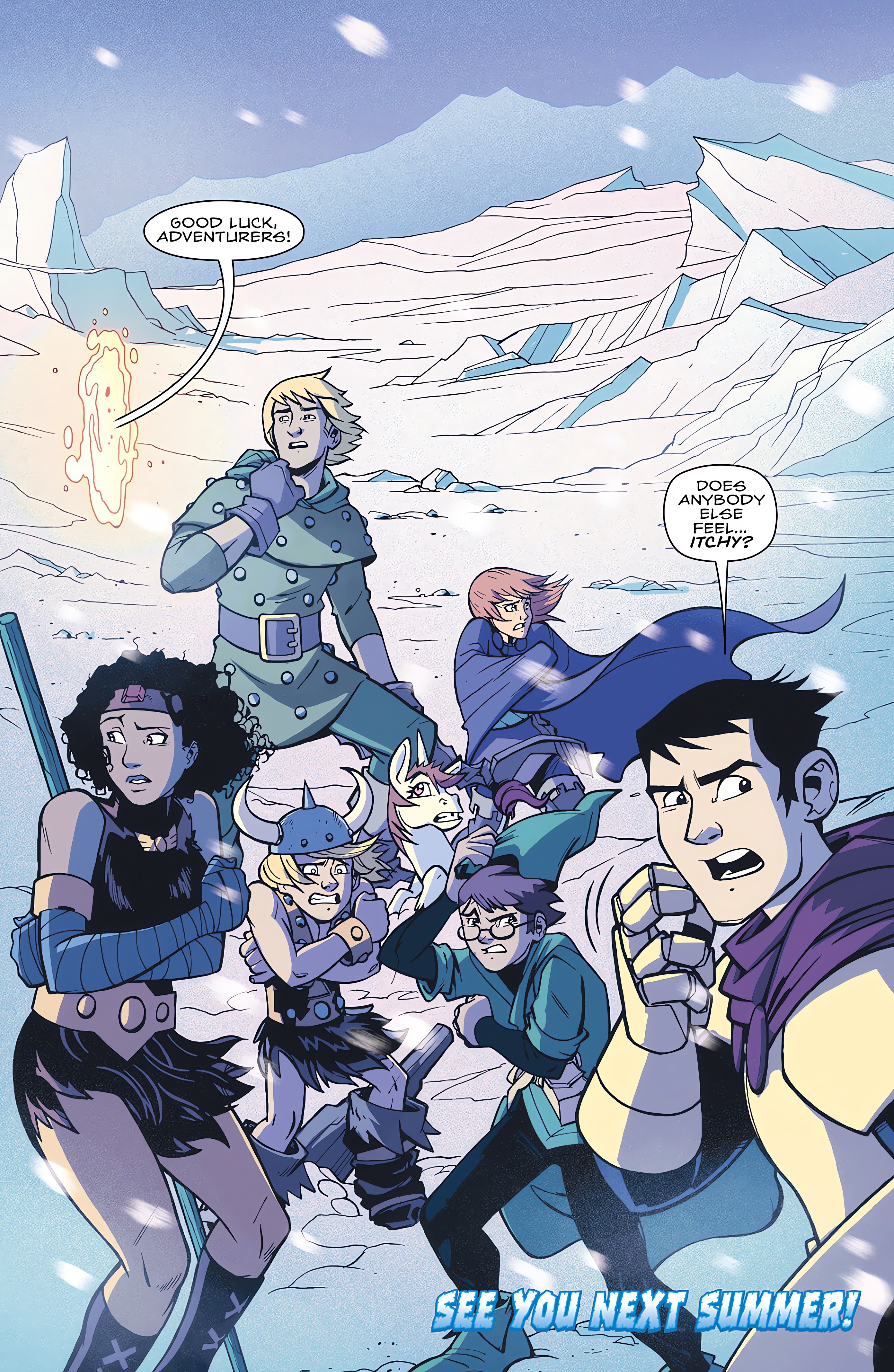 Read online IDW Endless - Summer Dungeons and Dragons: Saturday Morning Adventures comic -  Issue # Full - 22