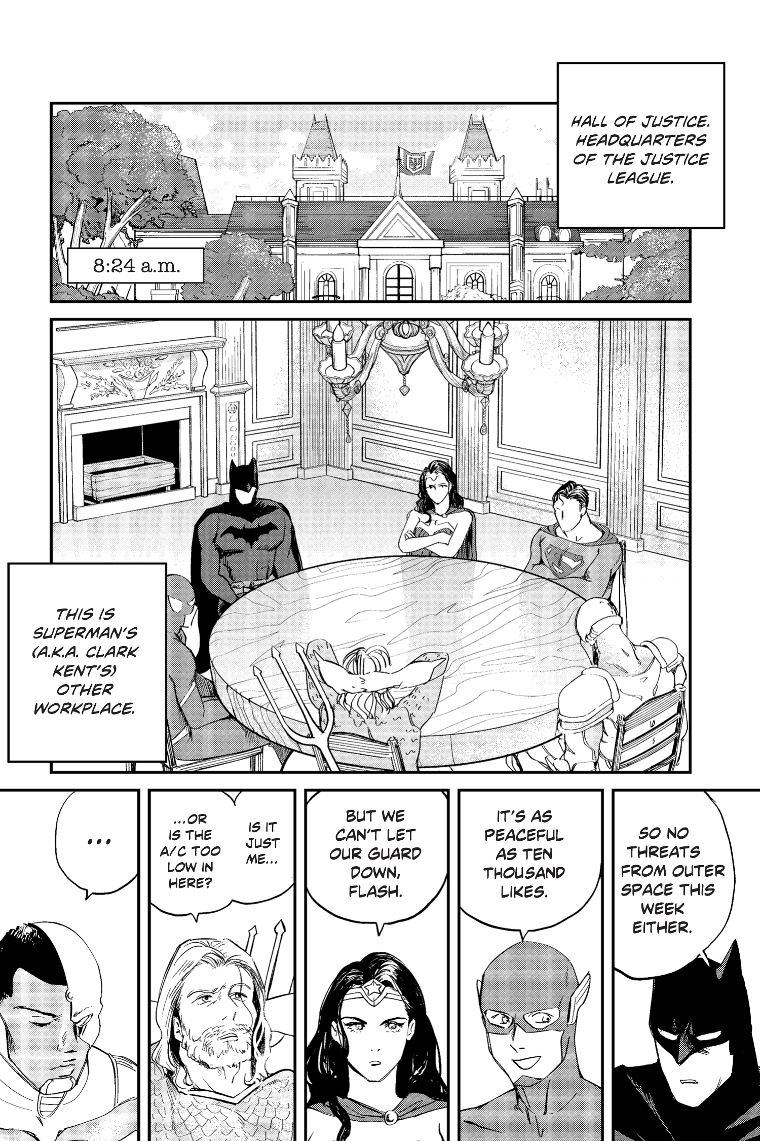 Read online Superman vs. Meshi comic -  Issue #3 - 3